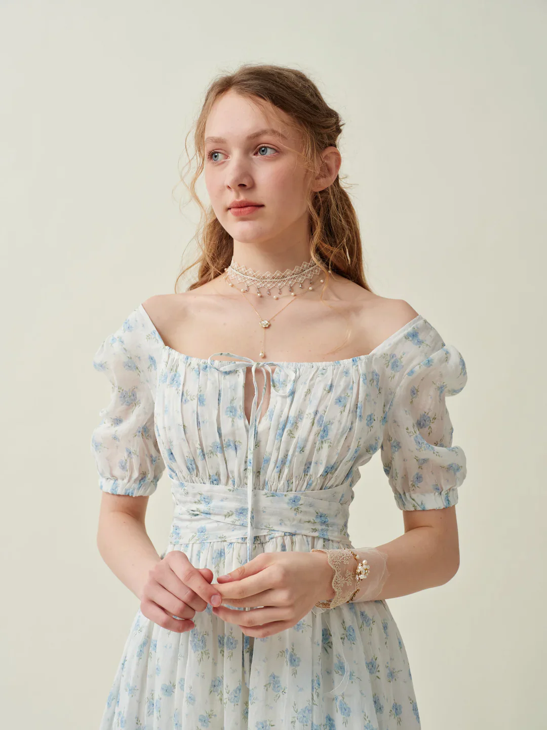 Alice 19 | Floral linen dress - Image 17