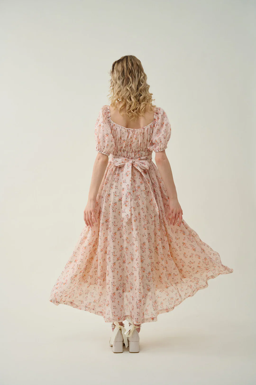 Alice 19 | Floral linen dress - Image 7