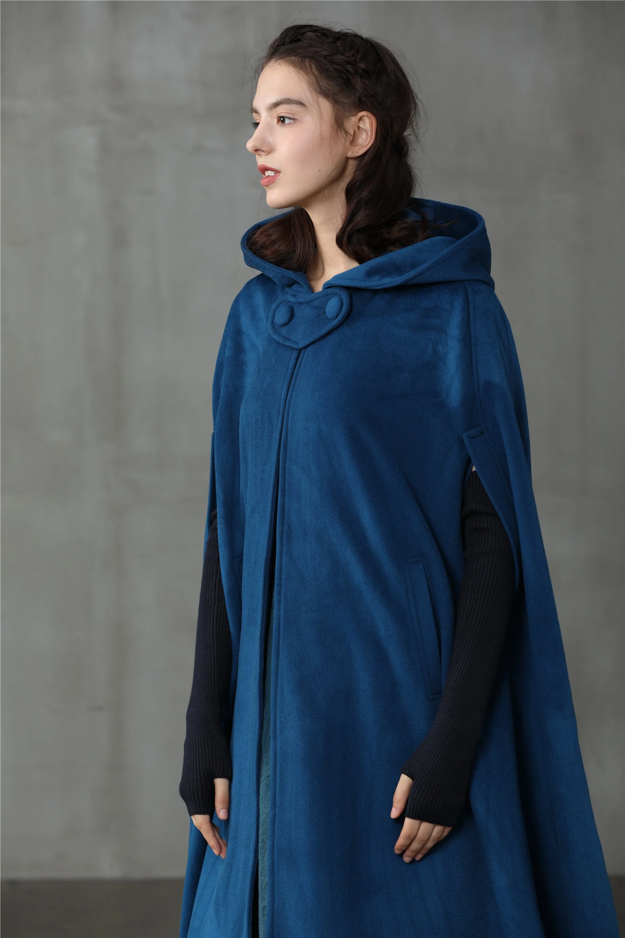 Outlander 2020 | 100% Wool Cloak Coat - Image 9