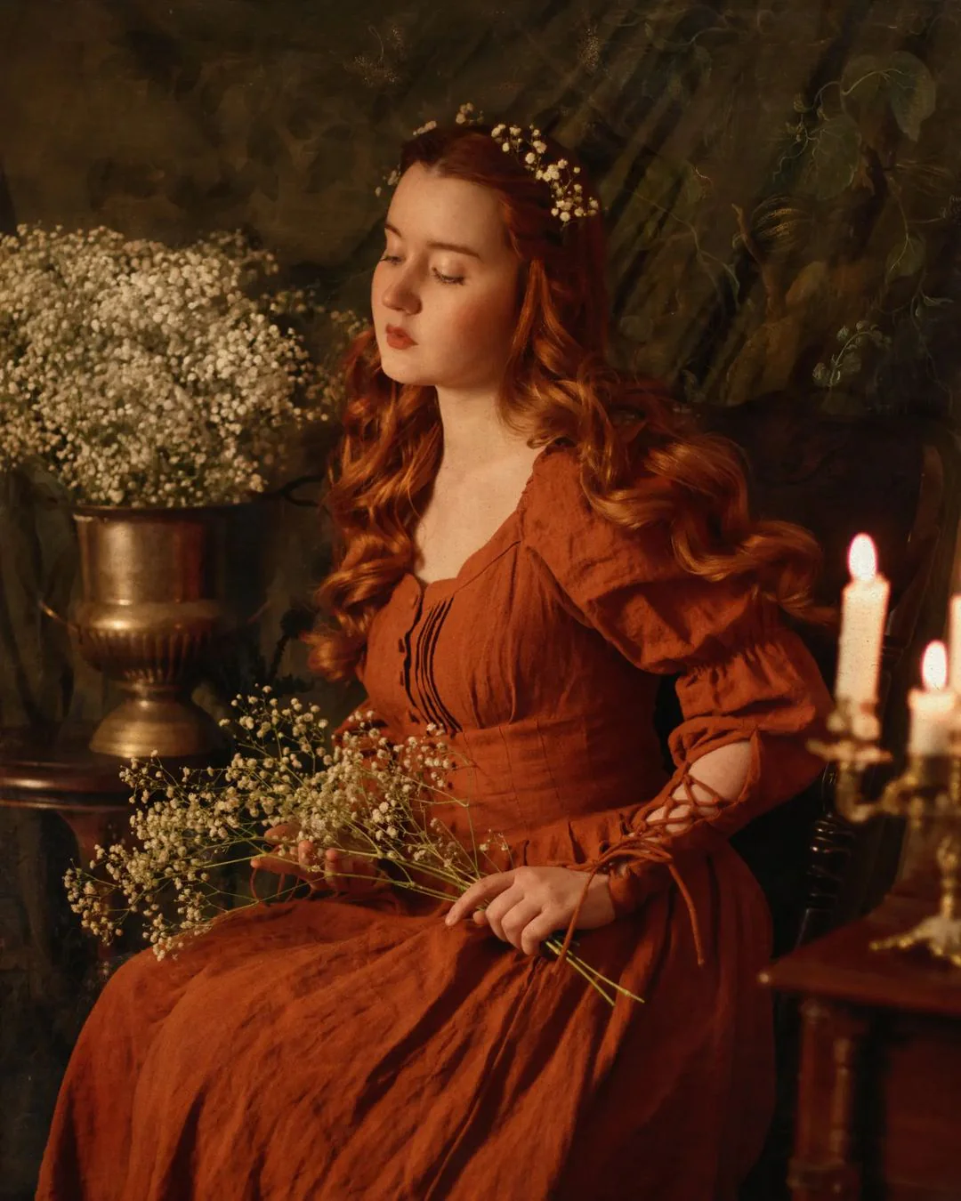 PHOENIX 24 | REGENCY LACE-UP LINEN DRESS - Image 3