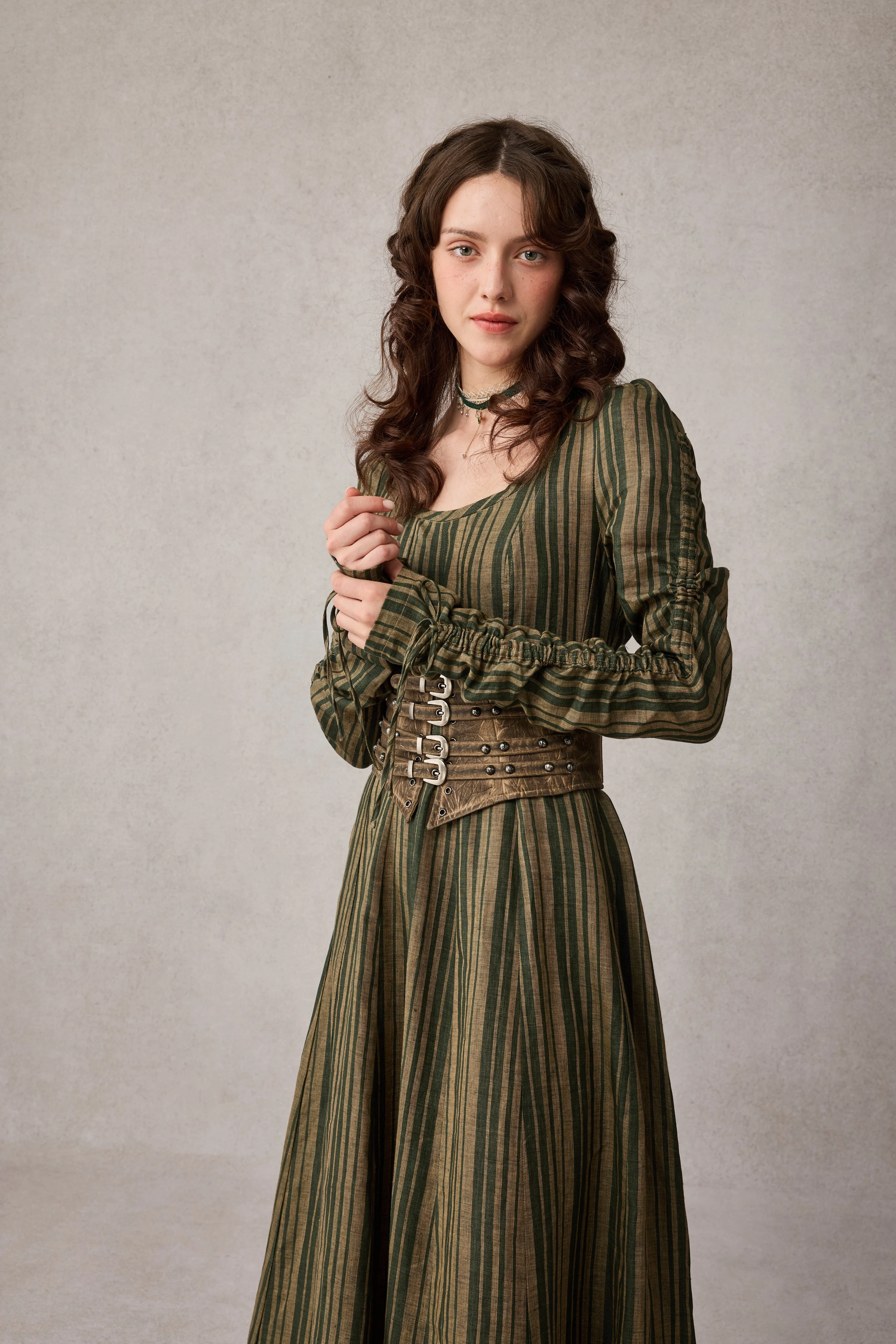 Crystal 17 | Victorian maxi linen dress - Image 18