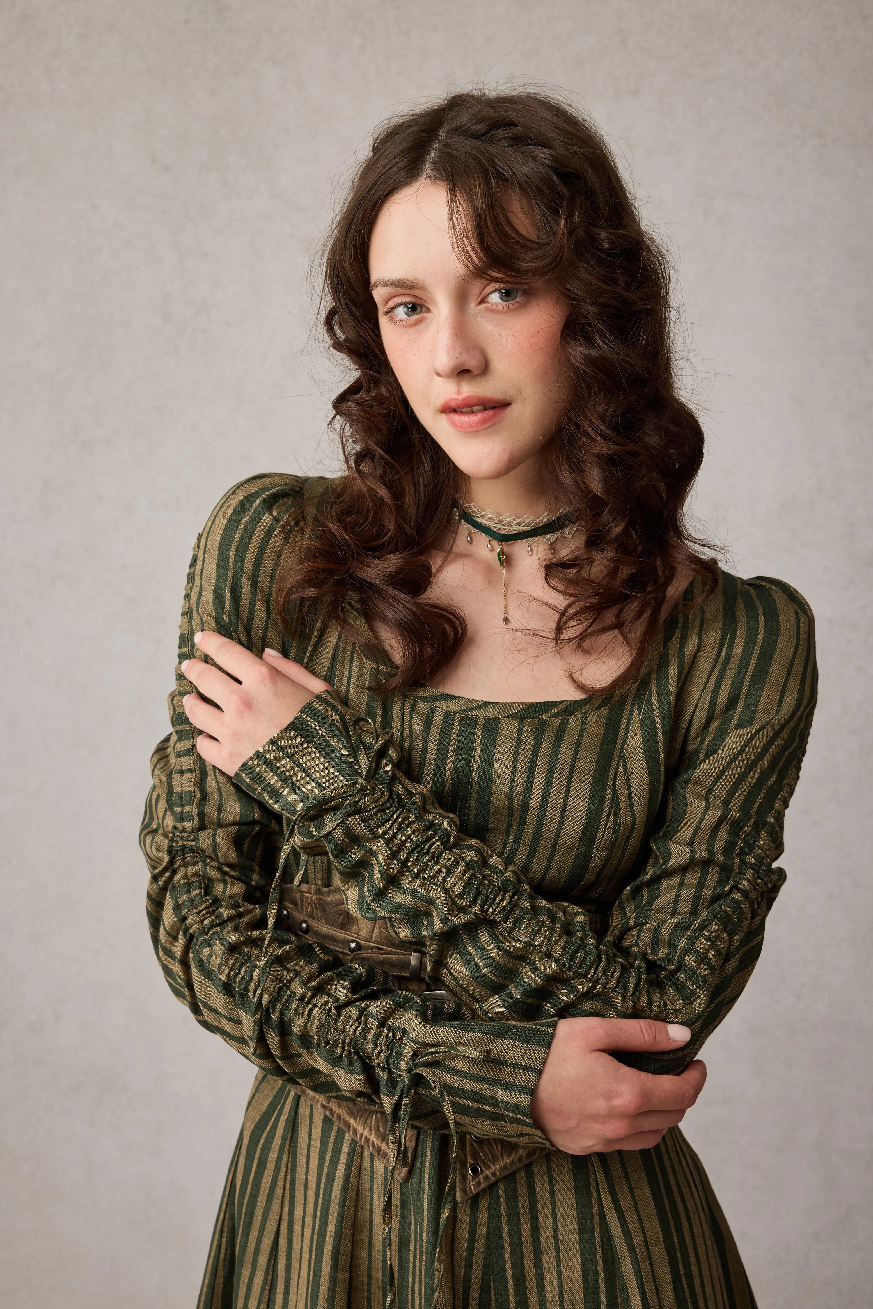 Crystal 17 | Victorian maxi linen dress - Image 19