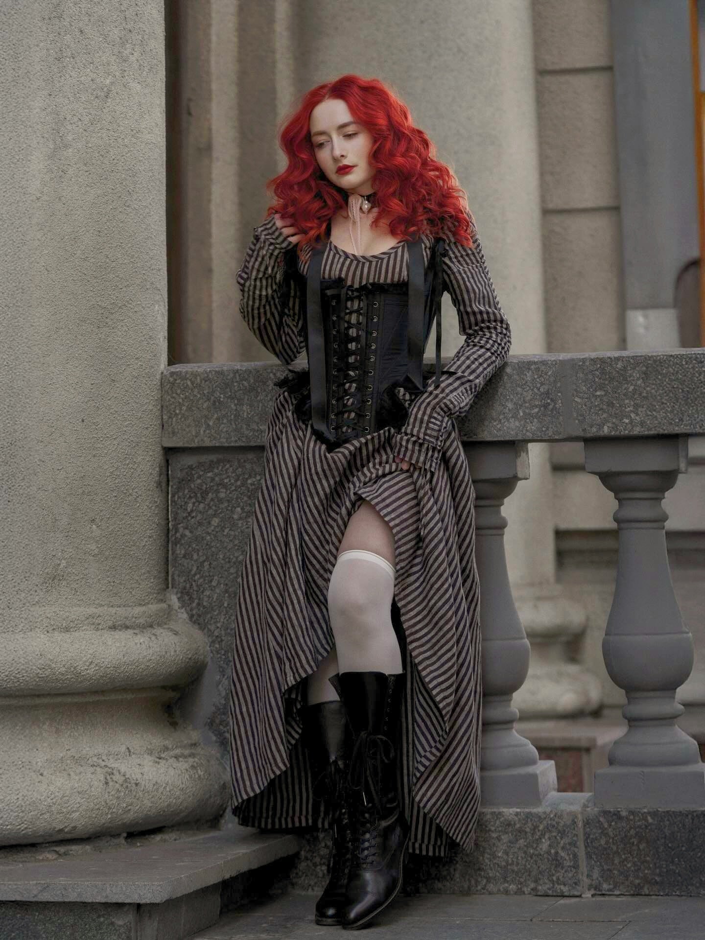 Crystal 17 | Victorian maxi linen dress - Image 25