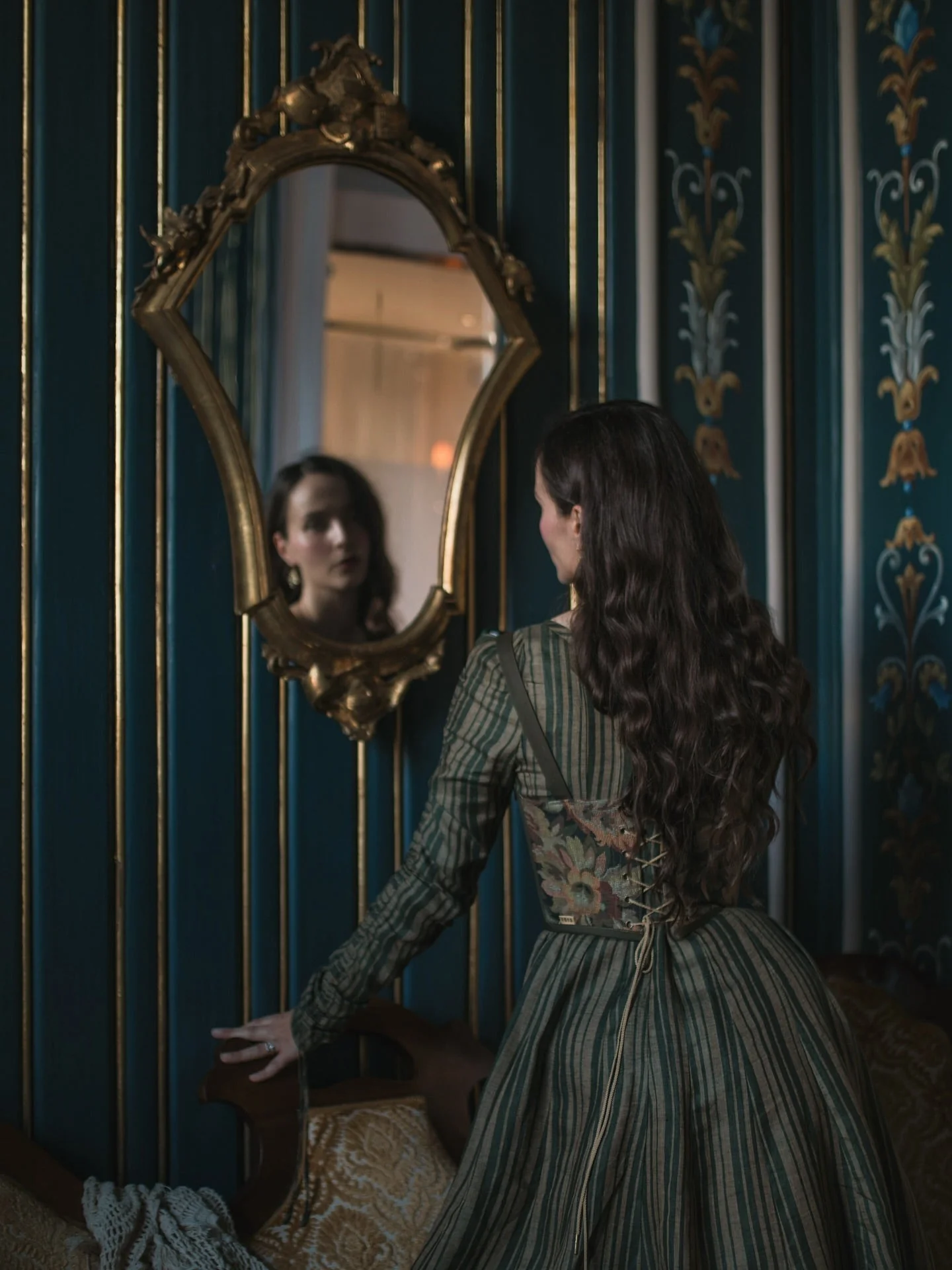 Crystal 17 | Victorian maxi linen dress - Image 6