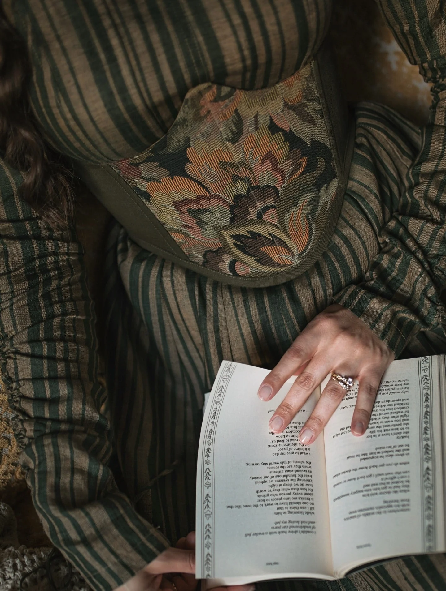 Crystal 17 | Victorian maxi linen dress - Image 8