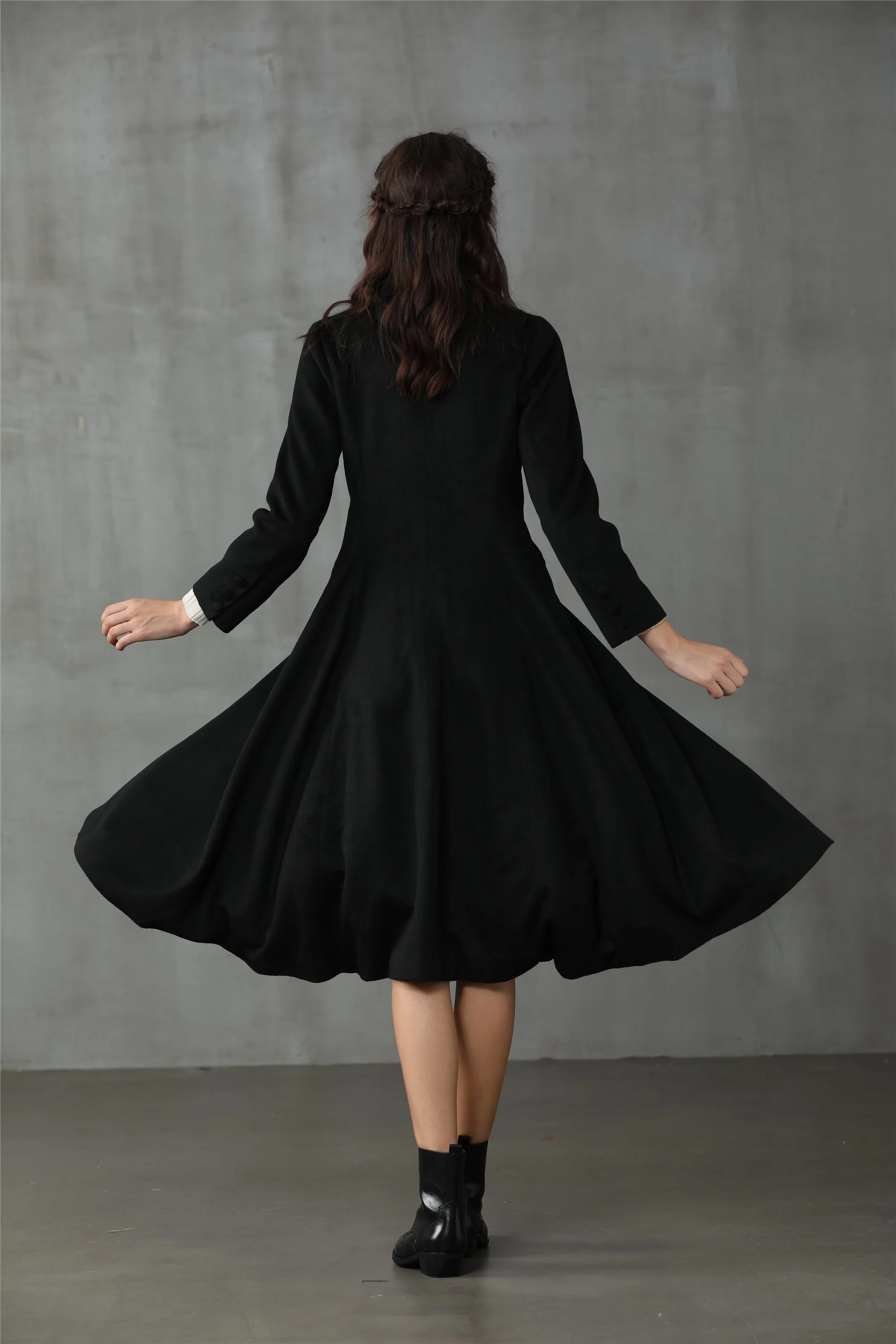 Roman Holiday 2020 | Red Wool Coat Jacket - Image 20