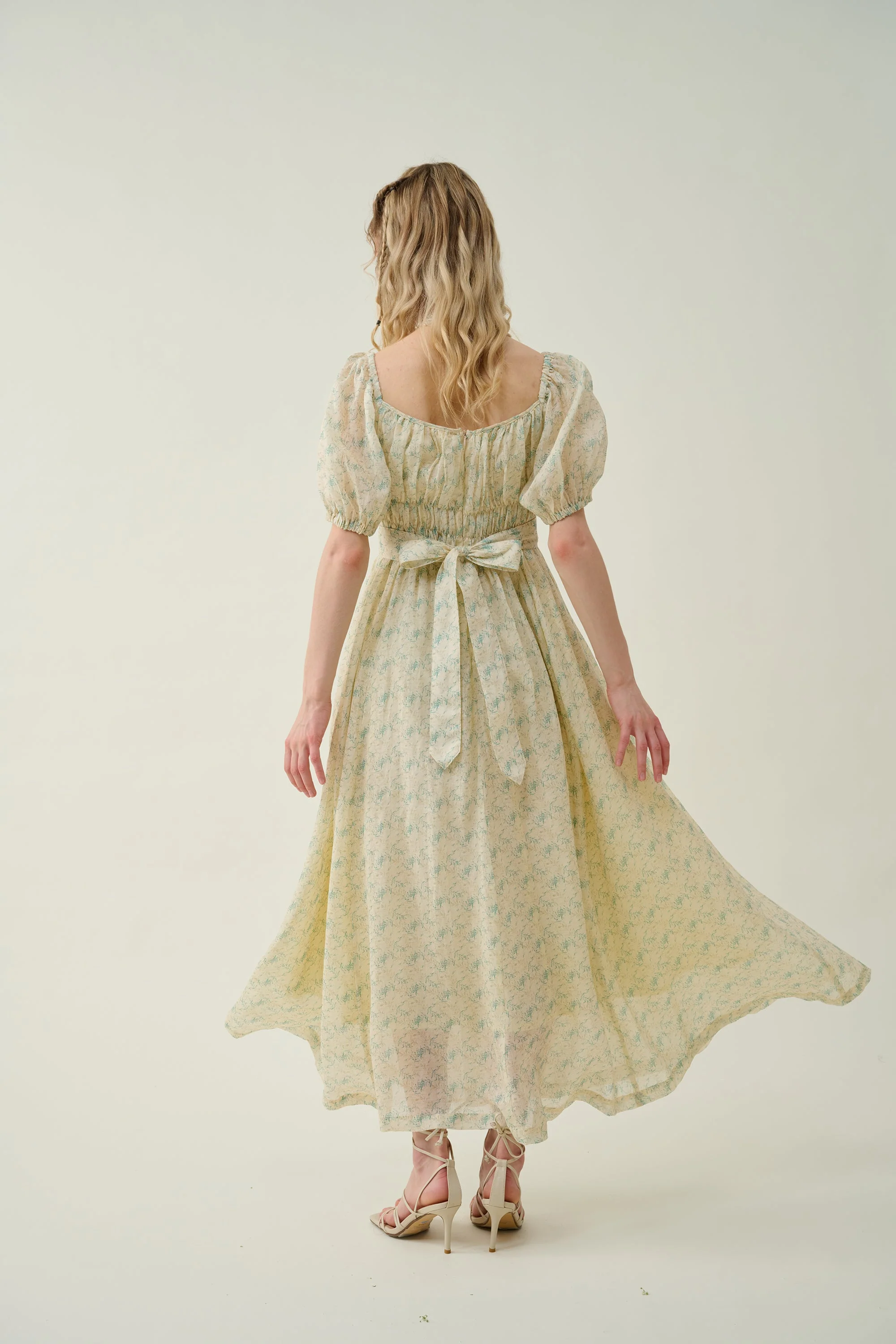Alice 19 | Floral linen dress - Image 15