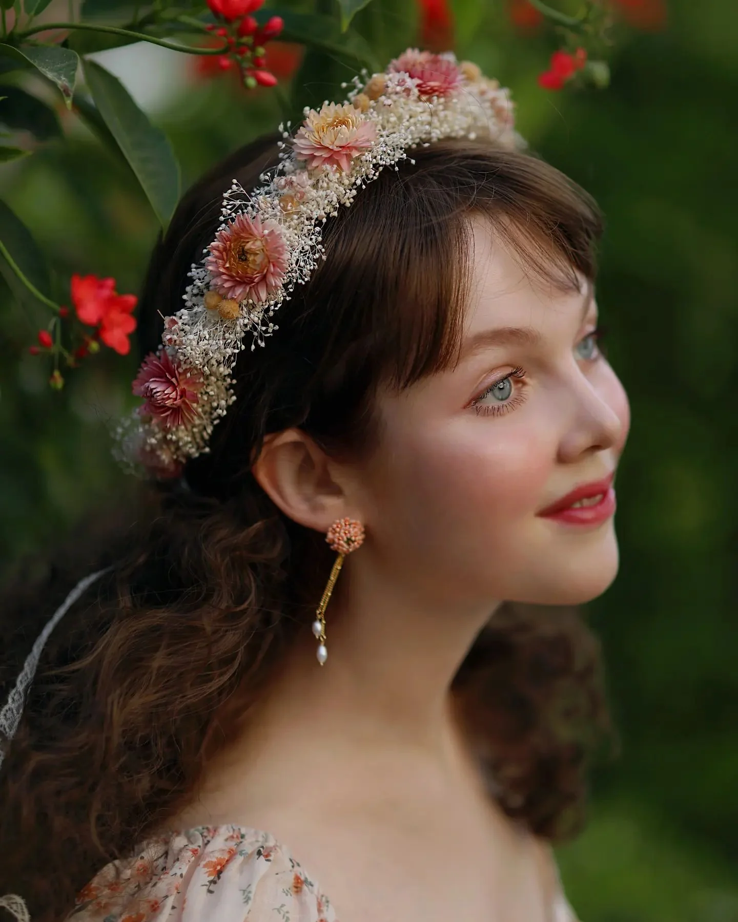 Alice 19 | Floral linen dress - Image 7