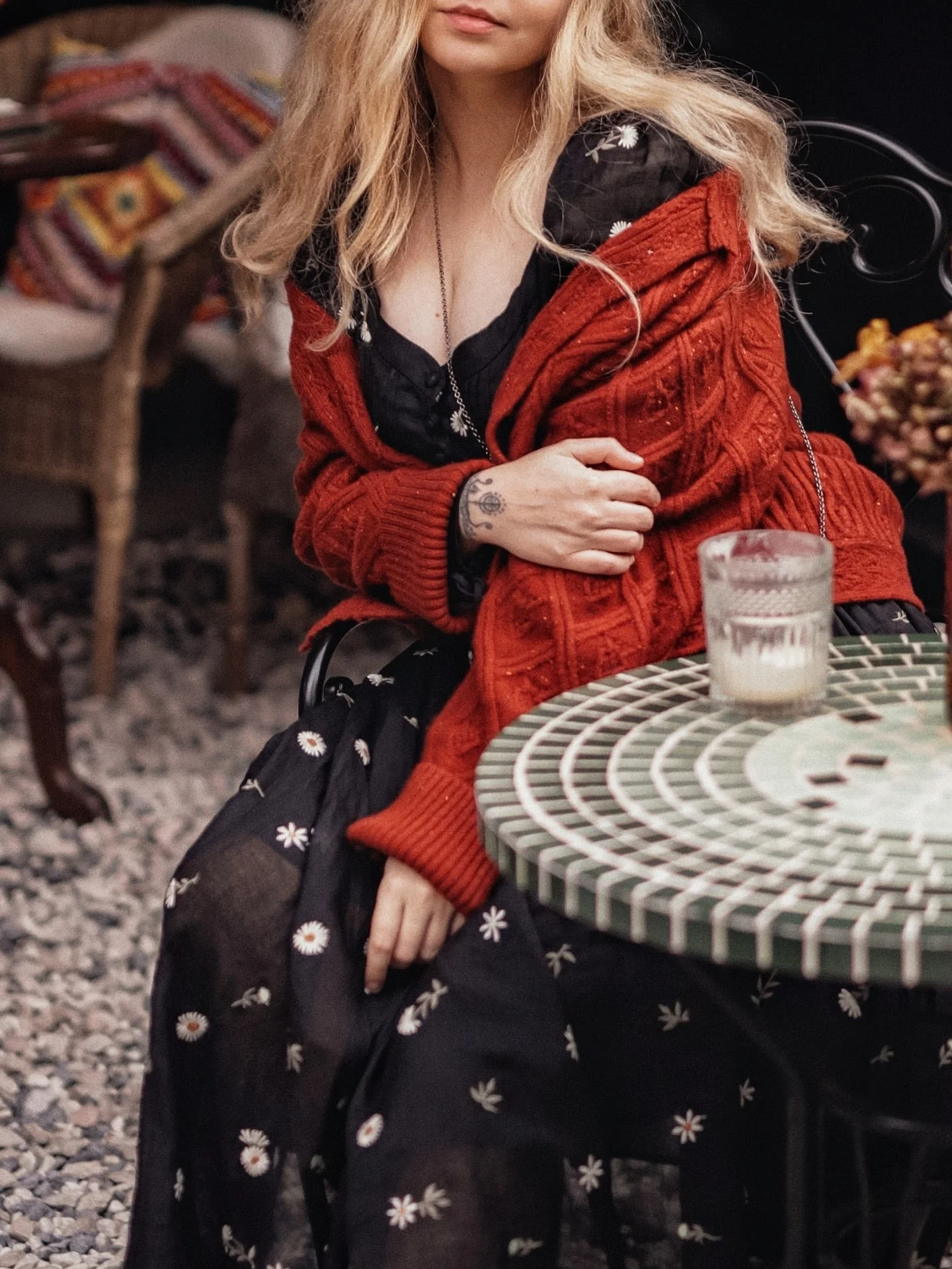 Flurry 17 | 100% Wool Sculptured Knitwear Cardigan - Image 8