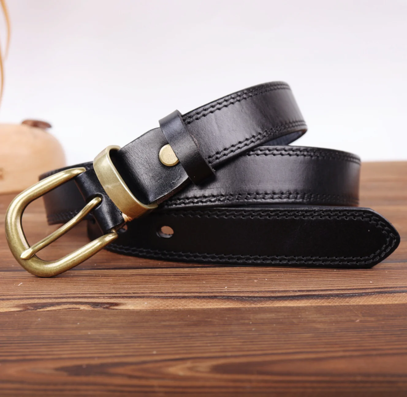 Forest Green Classic Belt - Image 11