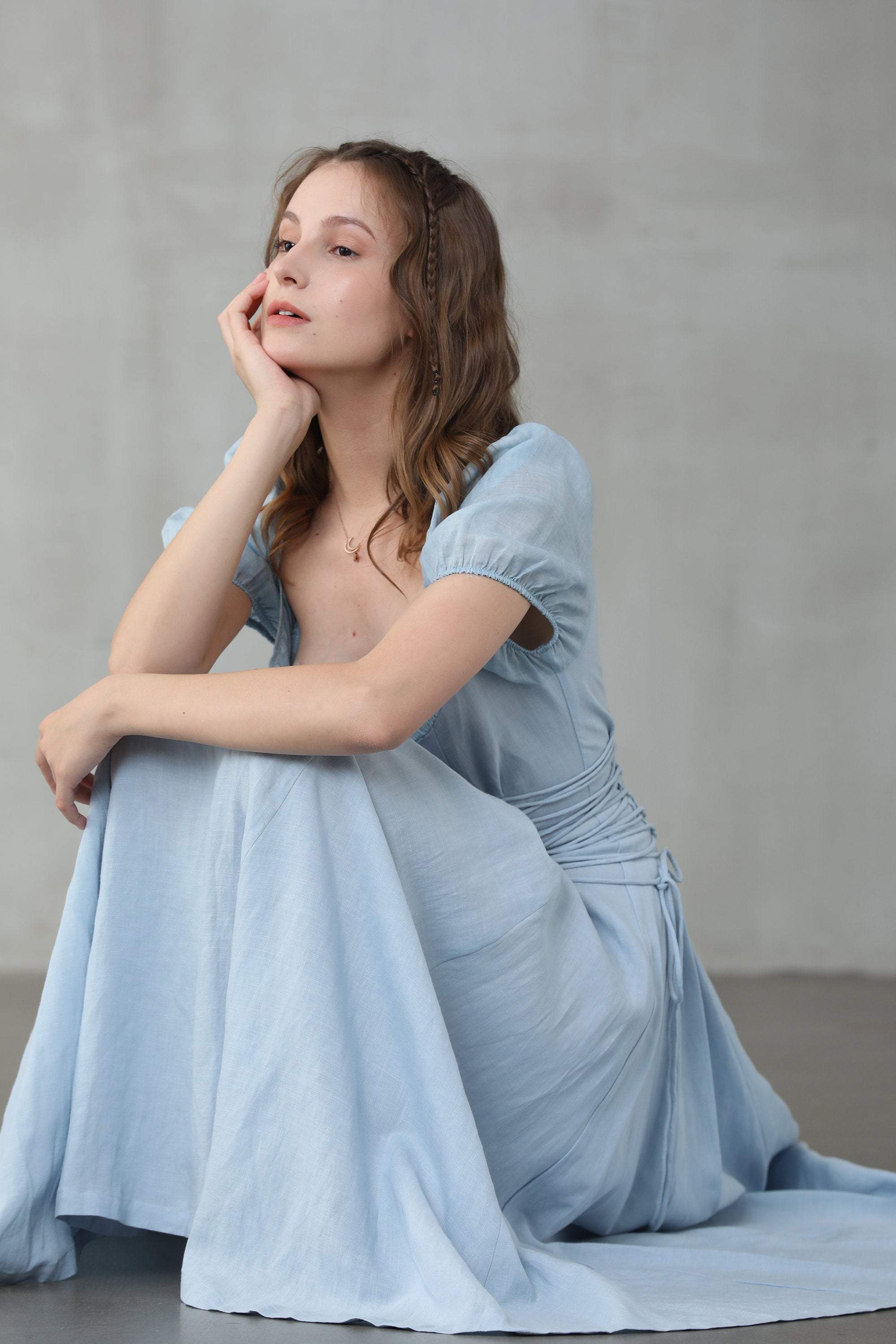 YLANG 18 | Cinderella Linen Dress - Image 11