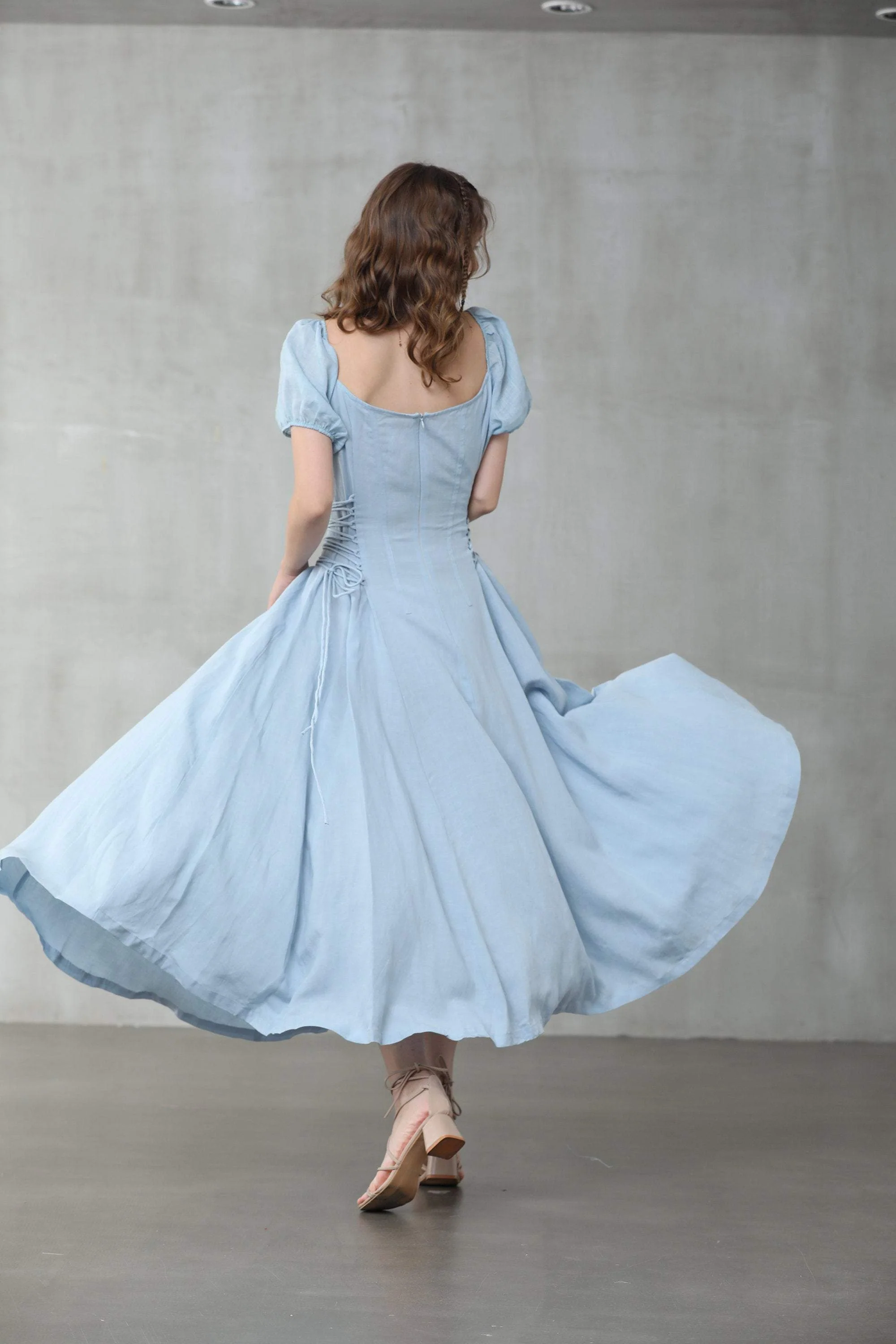YLANG 18 | Cinderella Linen Dress - Image 13