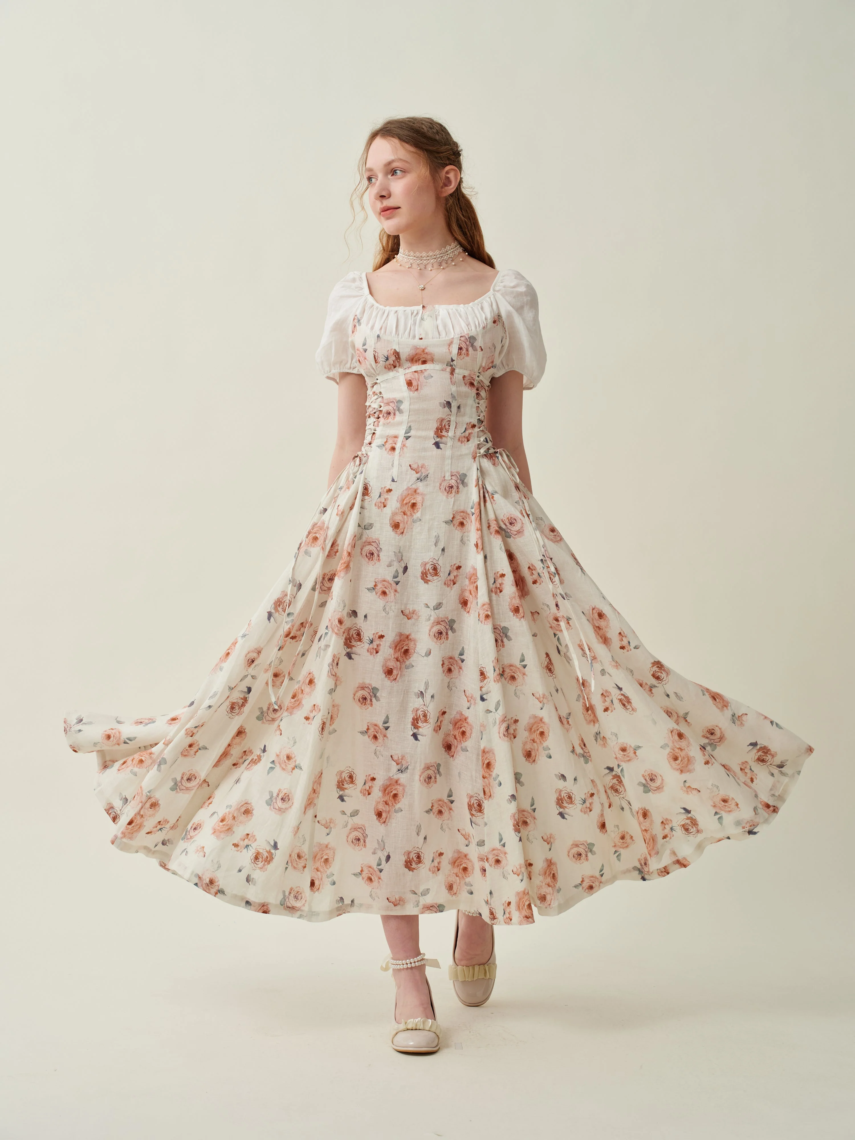 YLANG 18 | Cinderella Linen Dress - Image 21