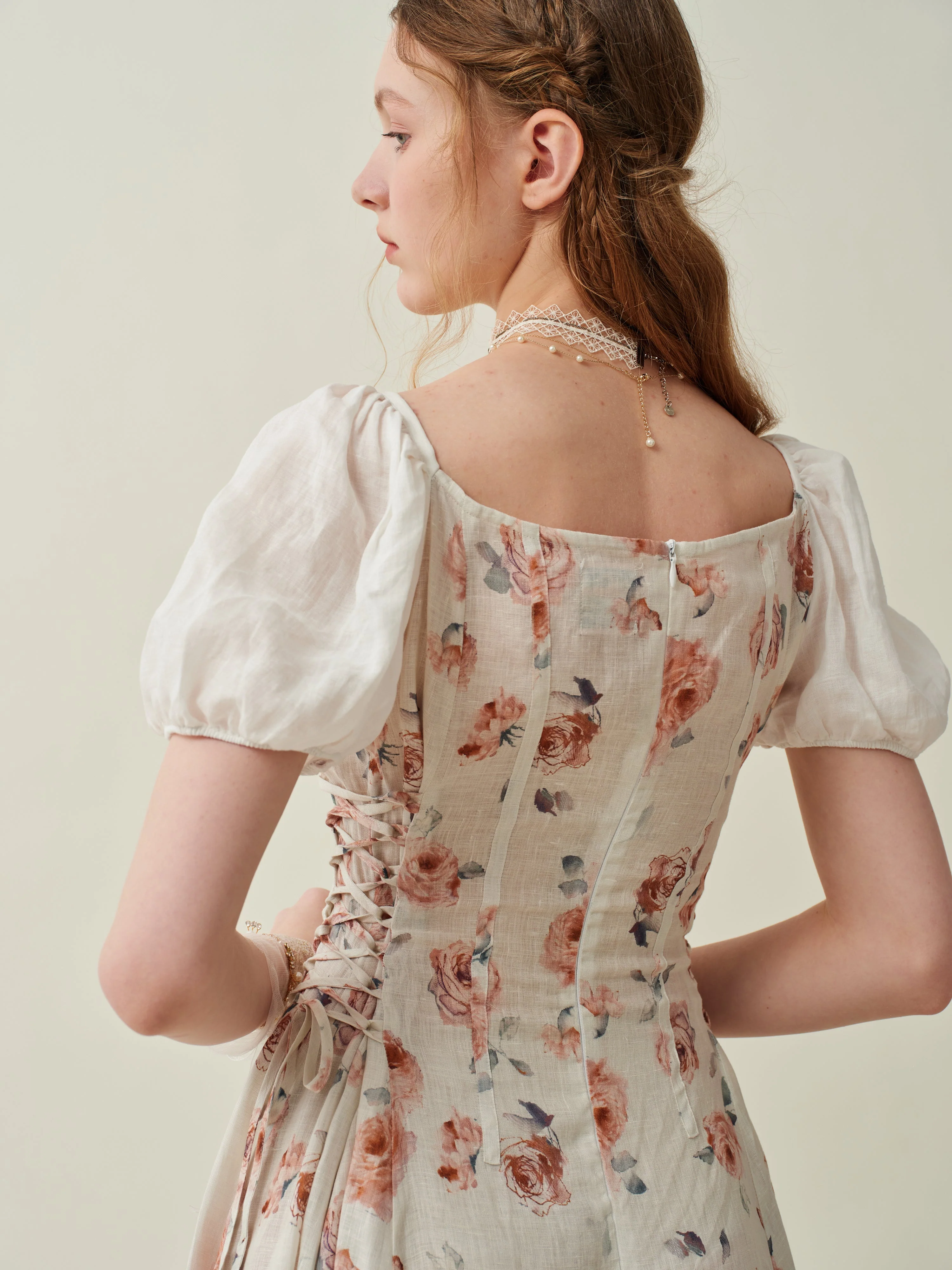 YLANG 18 | Cinderella Linen Dress - Image 22