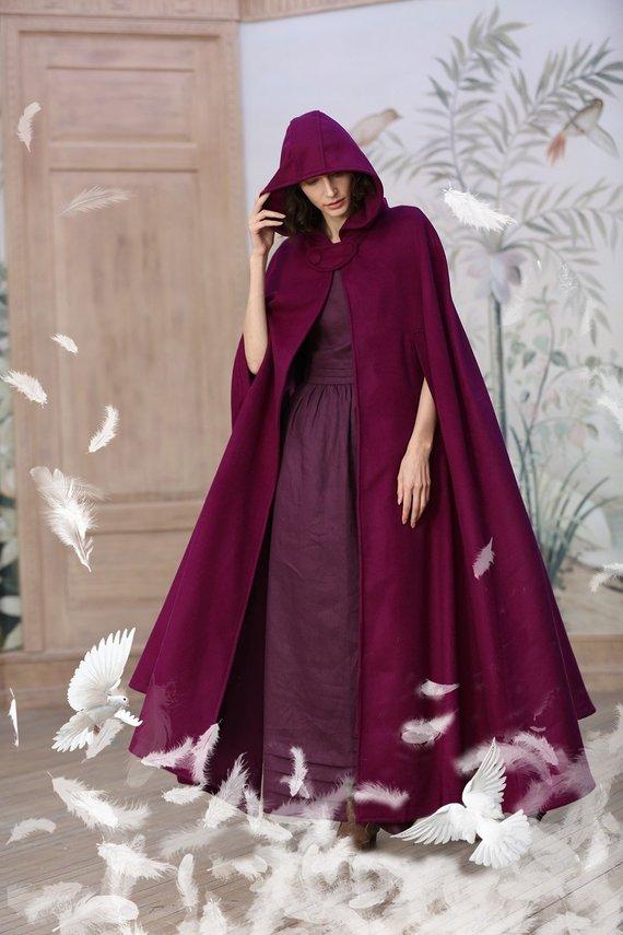 Outlander 2020 | 100% Wool Cloak Coat - Image 13