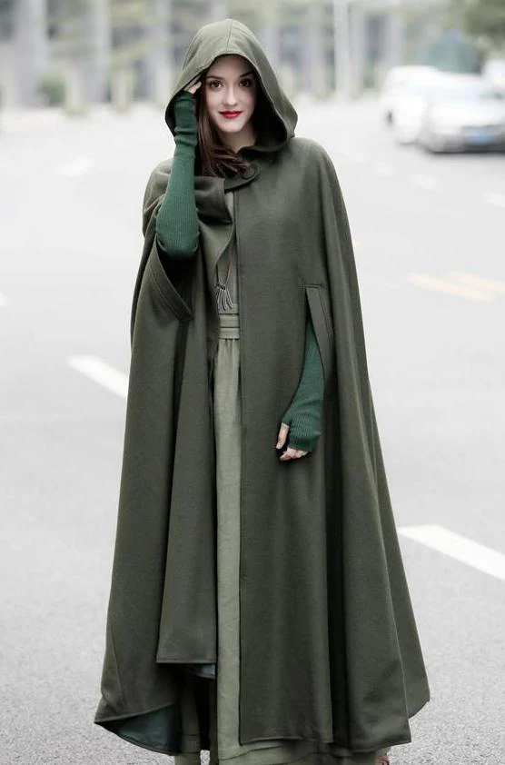 Outlander 2020 | 100% Wool Cloak Coat - Image 3