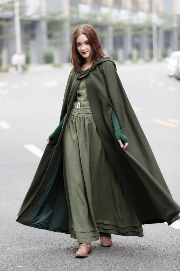Outlander 2020 | 100% Wool Cloak Coat - Image 4