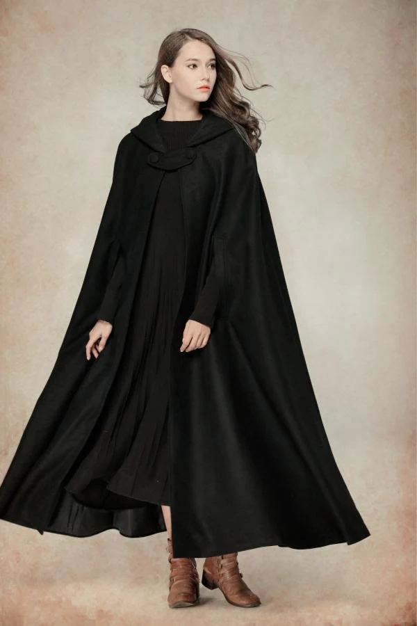Outlander 2020 | 100% Wool Cloak Coat - Image 8