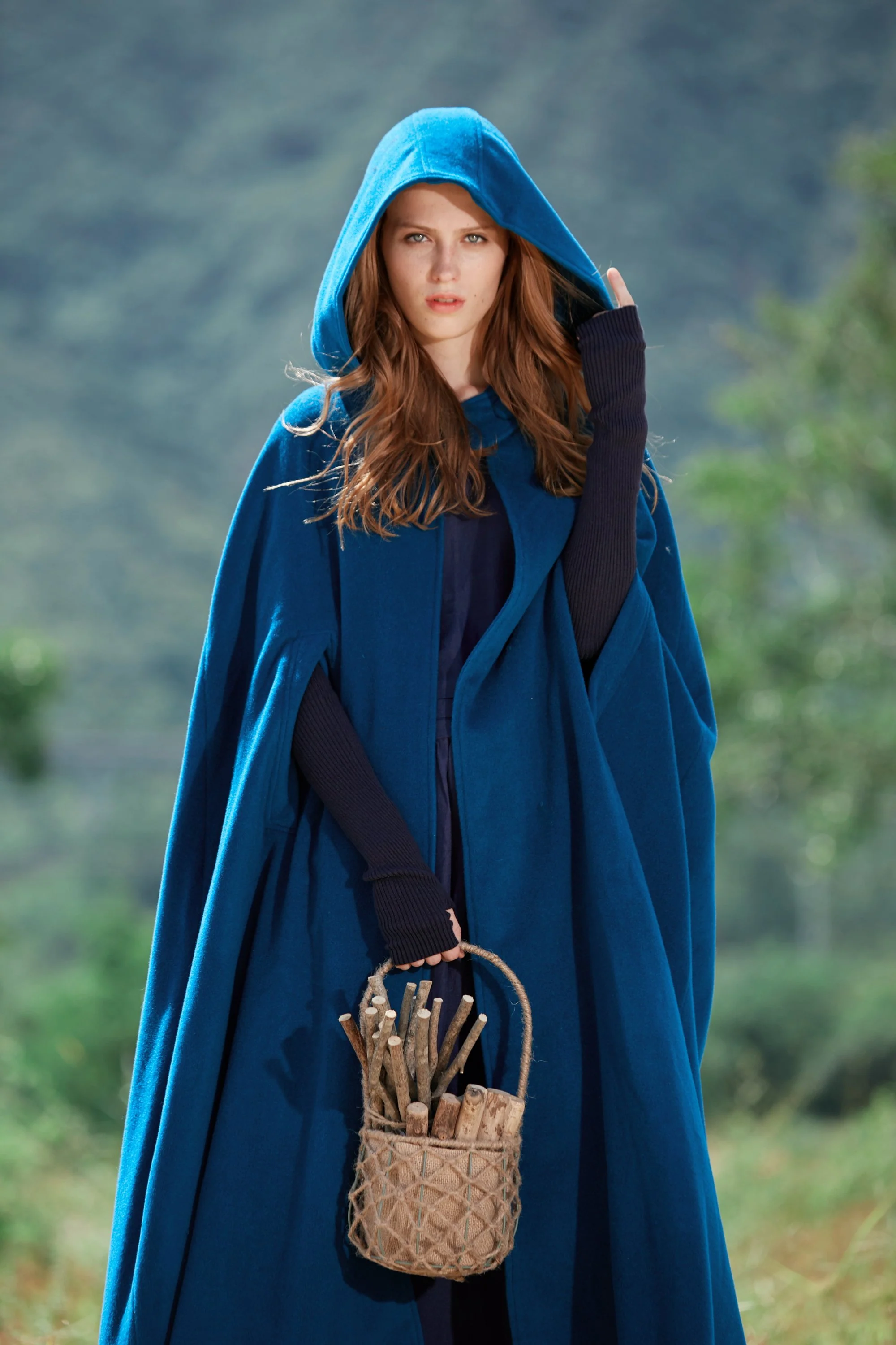 Outlander 2020 | 100% Wool Cloak Coat - Image 9