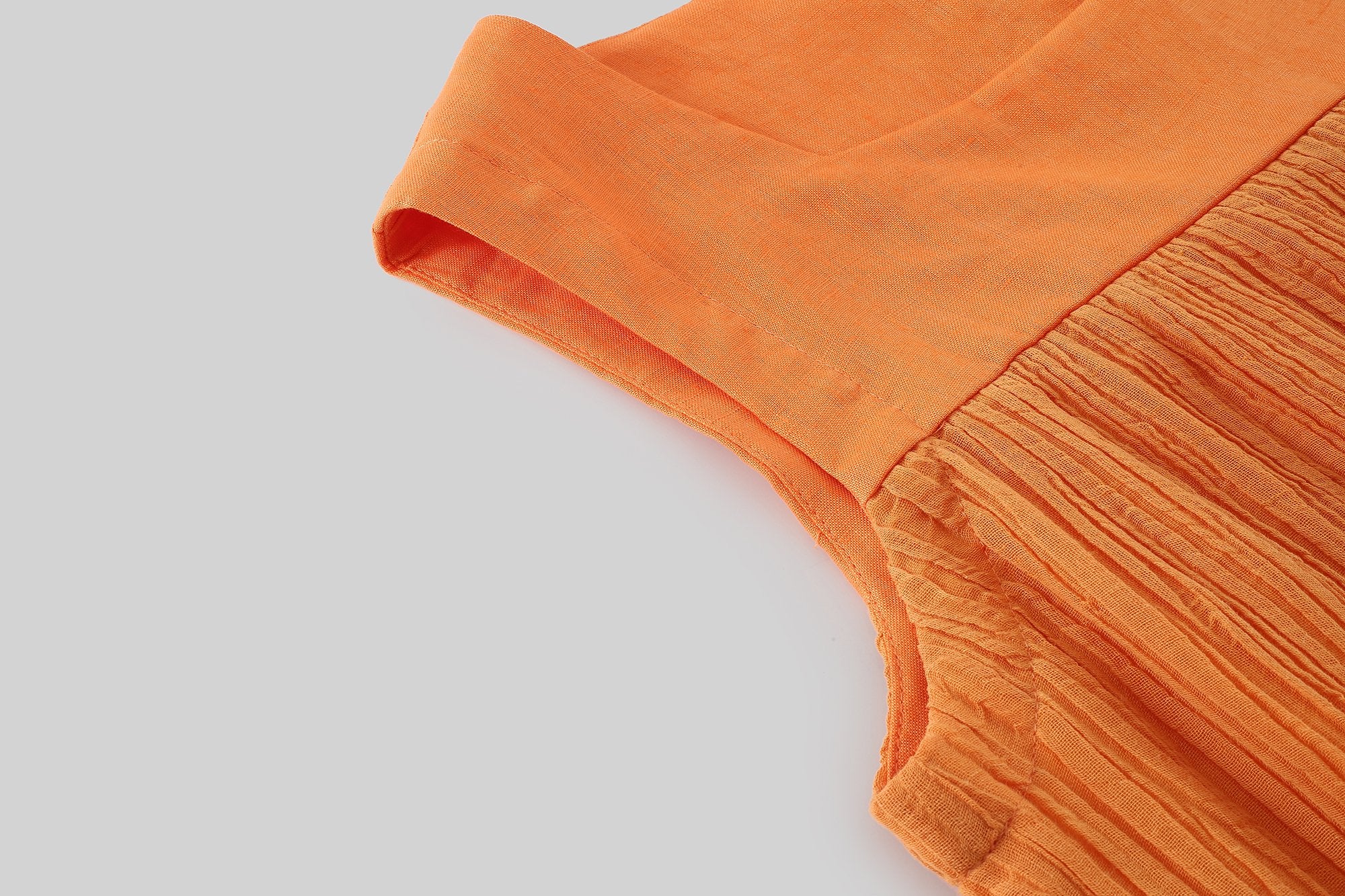 Mandarin Orange 44 |  sleeveless dress - Image 5