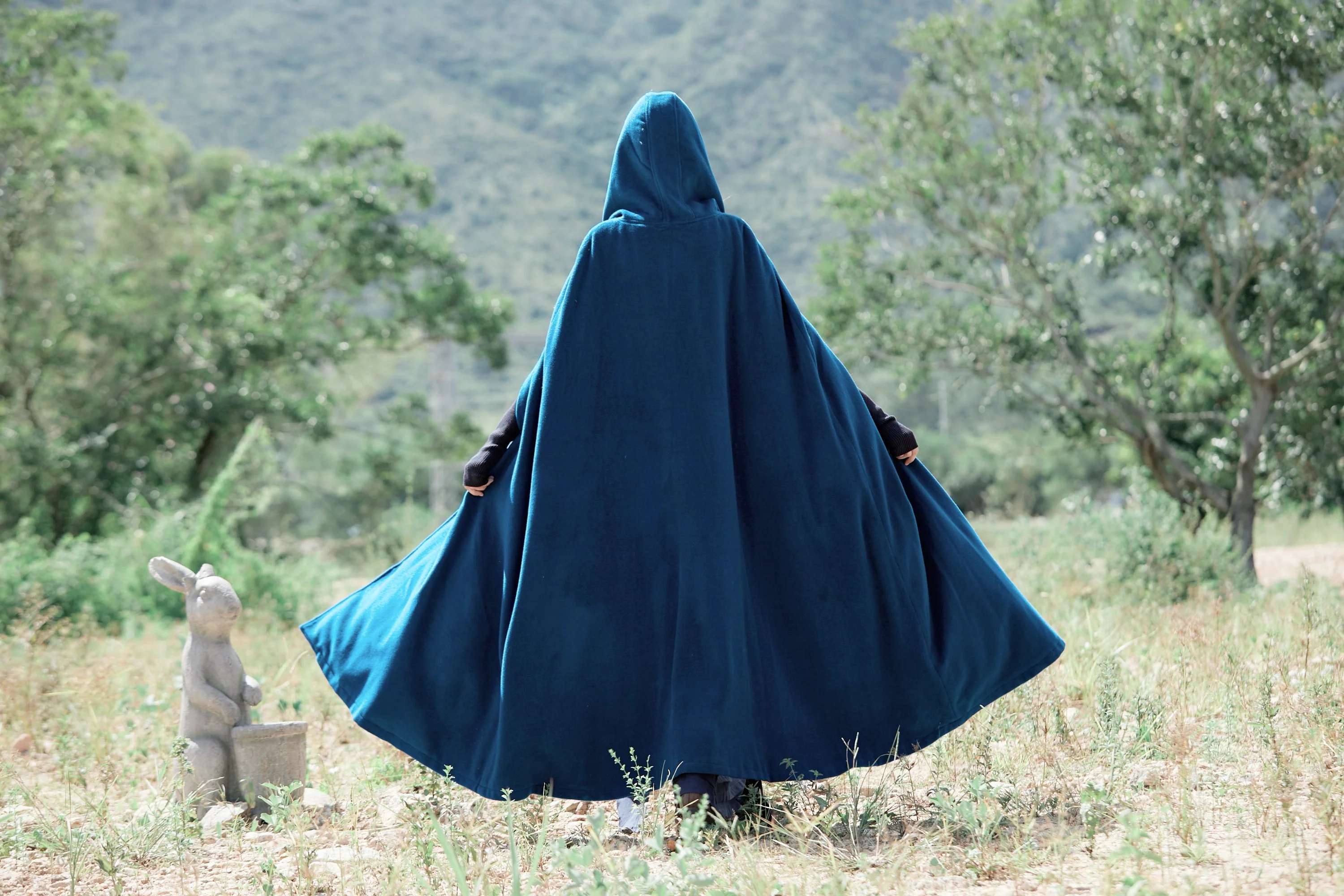 Outlander 2020 | 100% Wool Cloak Coat - Image 3