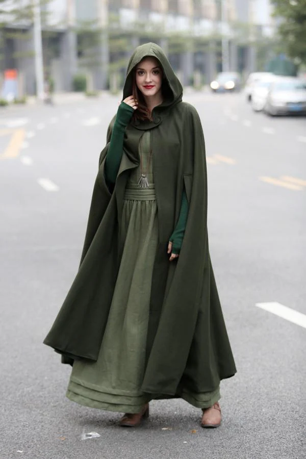 Outlander 2020 | 100% Wool Cloak Coat - Image 5