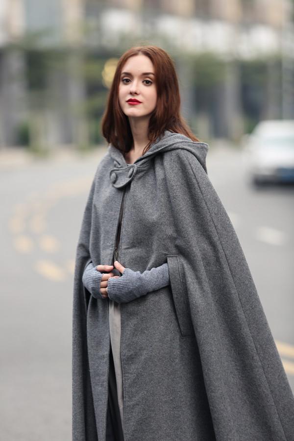 Outlander 2020 | 100% Wool Cloak Coat - Image 8