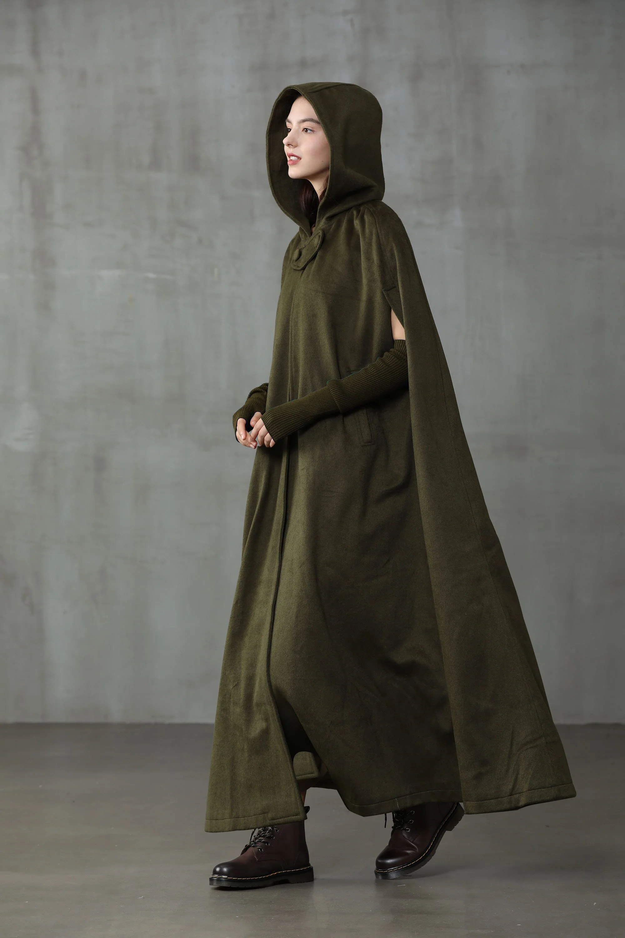 Outlander 2020 | 100% Wool Cloak Coat - Image 6