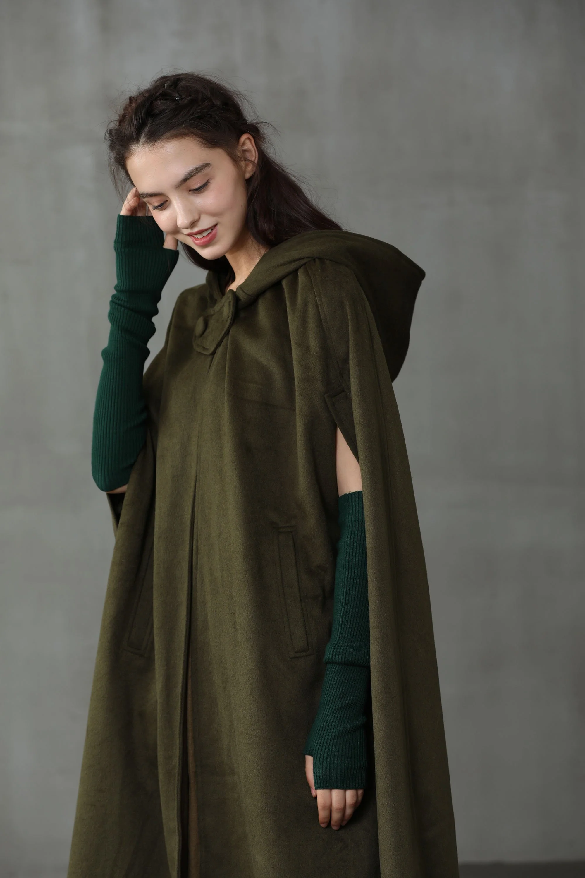 Outlander 2020 | 100% Wool Cloak Coat - Image 7