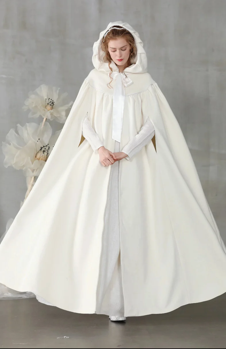 Perfumer 33 | hooded wool cloak - Image 15