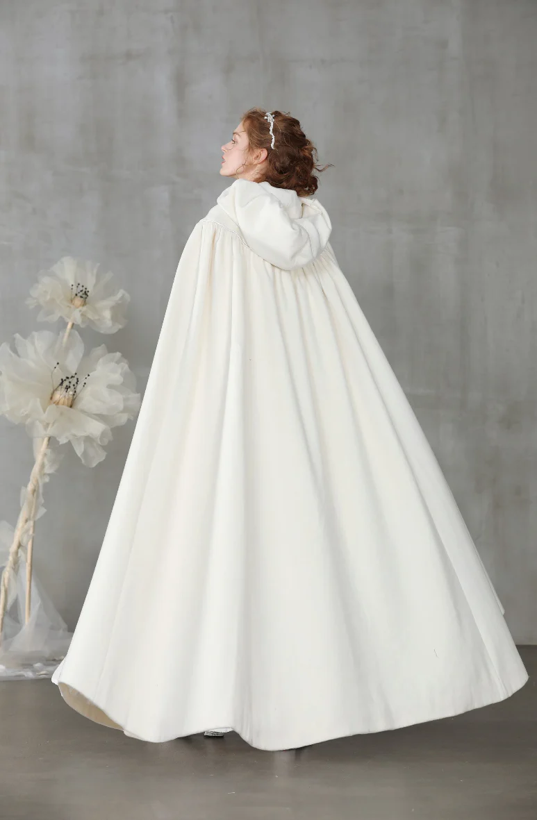 Perfumer 33 | hooded wool cloak - Image 16