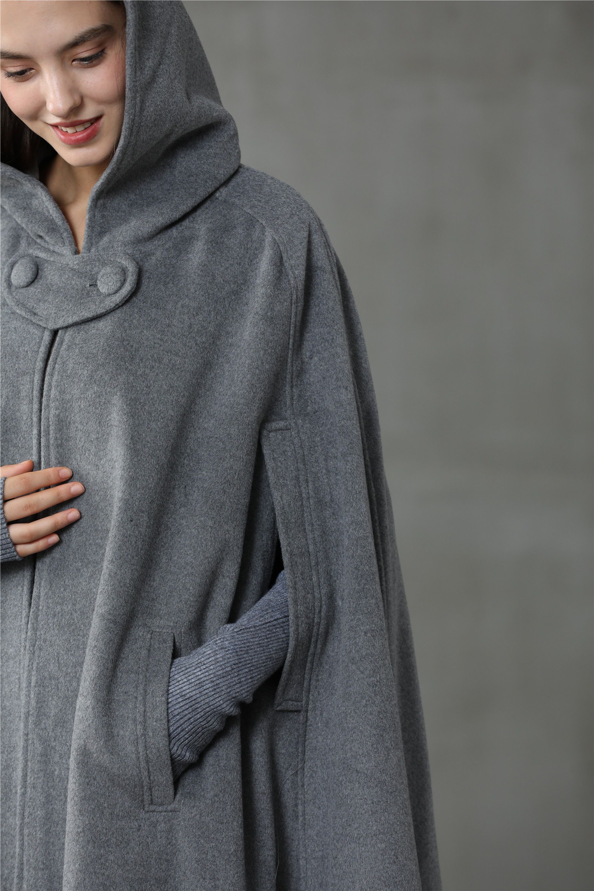 Outlander 2020 | 100% Wool Cloak Coat - Image 8