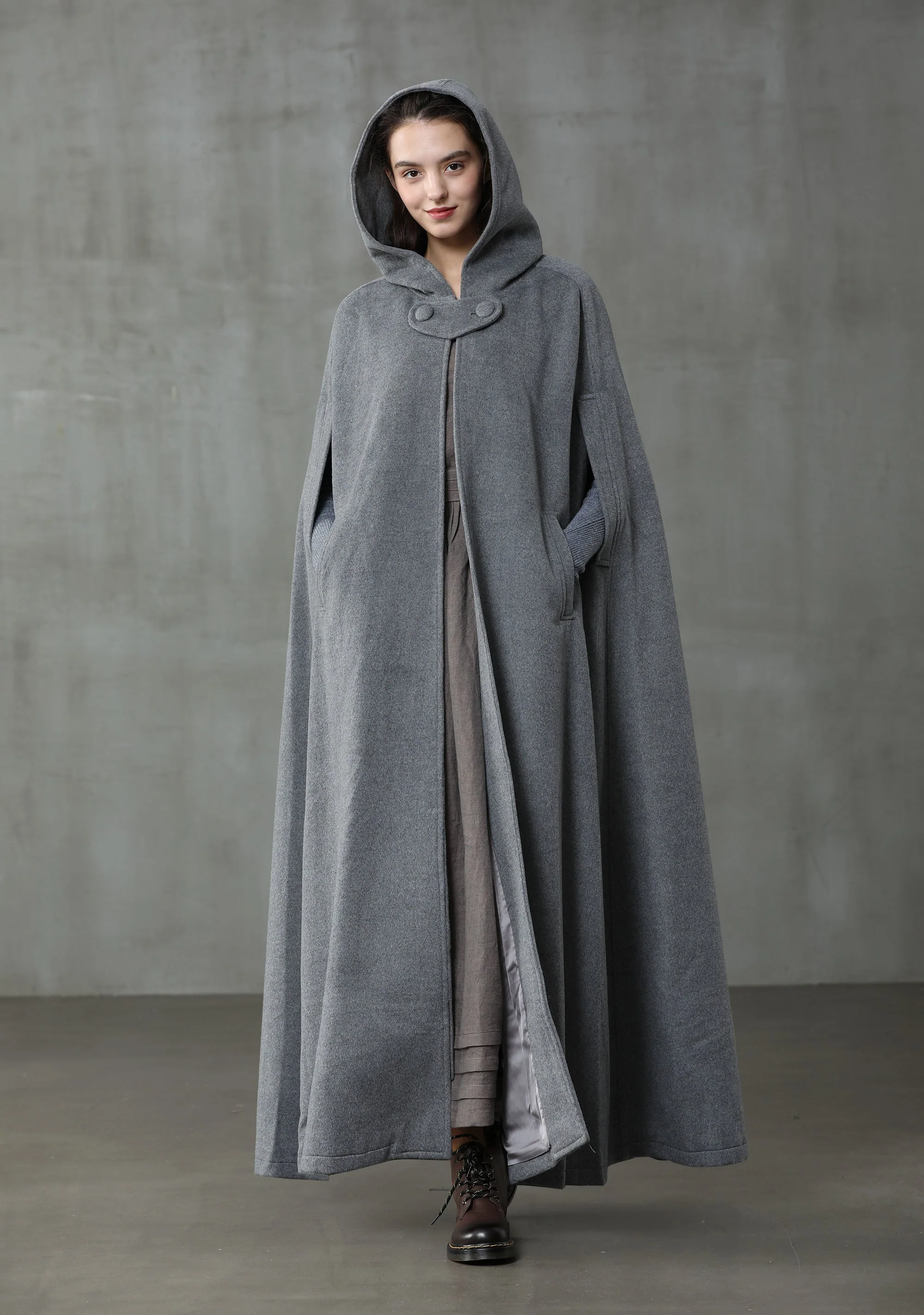 Outlander 2020 | 100% Wool Cloak Coat - Image 9