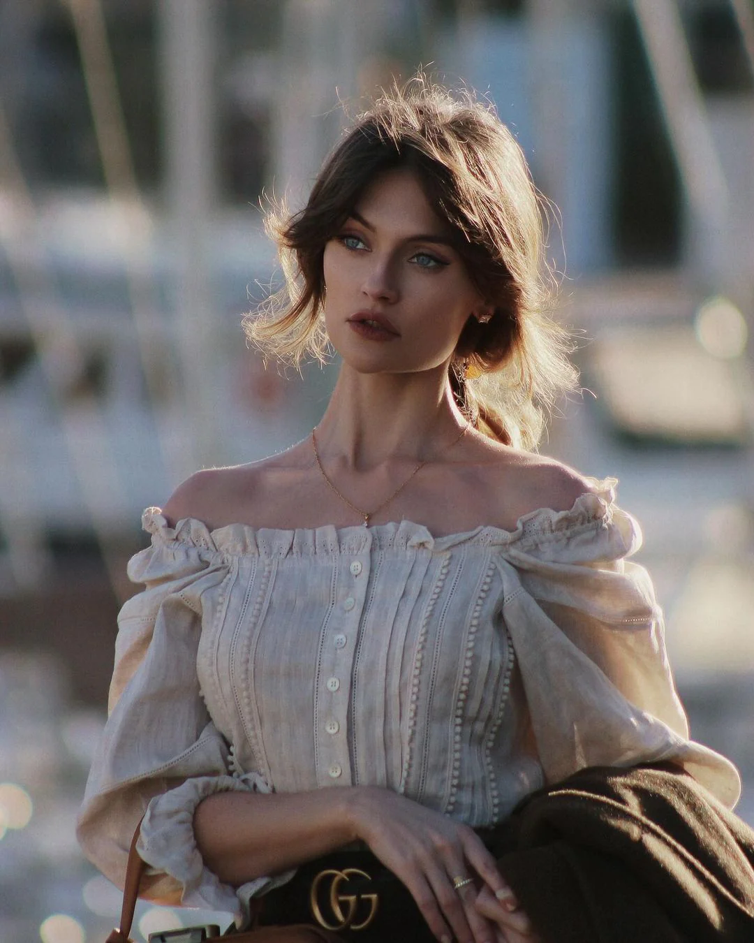 Martha 21 | Handmade lace linen blouse - Image 14