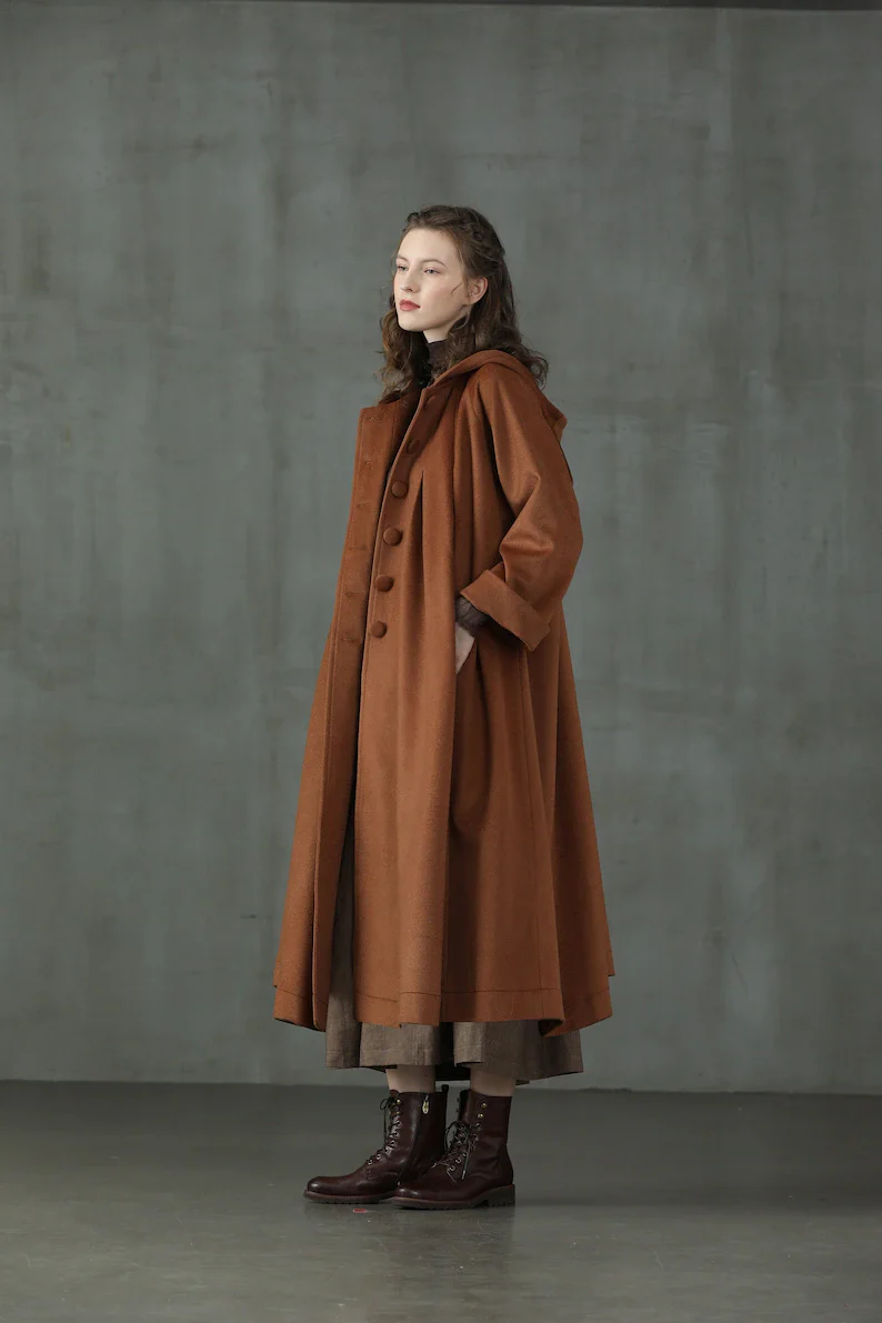 Academy 06 | hooded wool coat jacket - Image 16