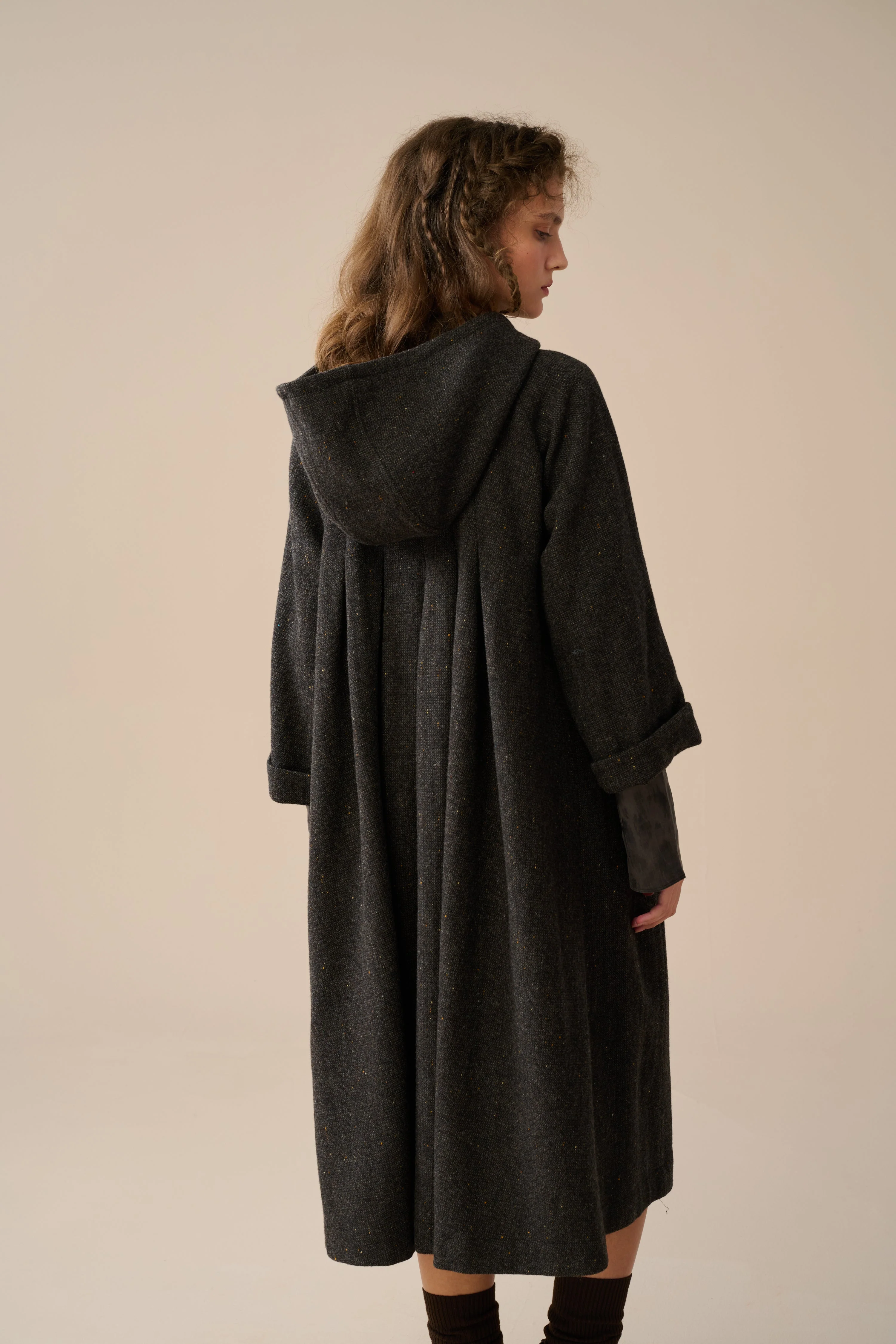 Academy 06 | hooded wool coat jacket - Image 22
