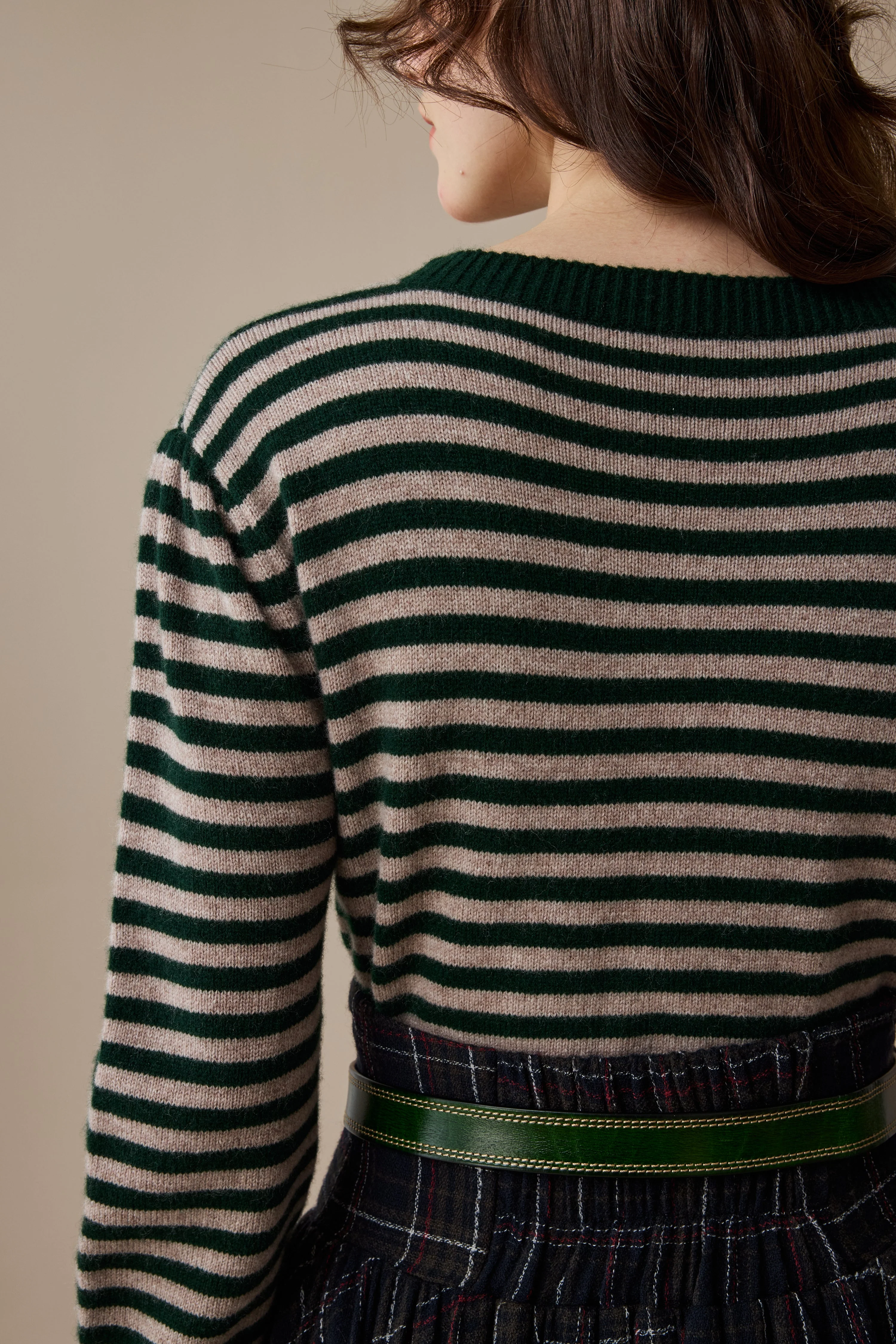 Oxford 13|100% wool classic striped pullover jumper - Image 13