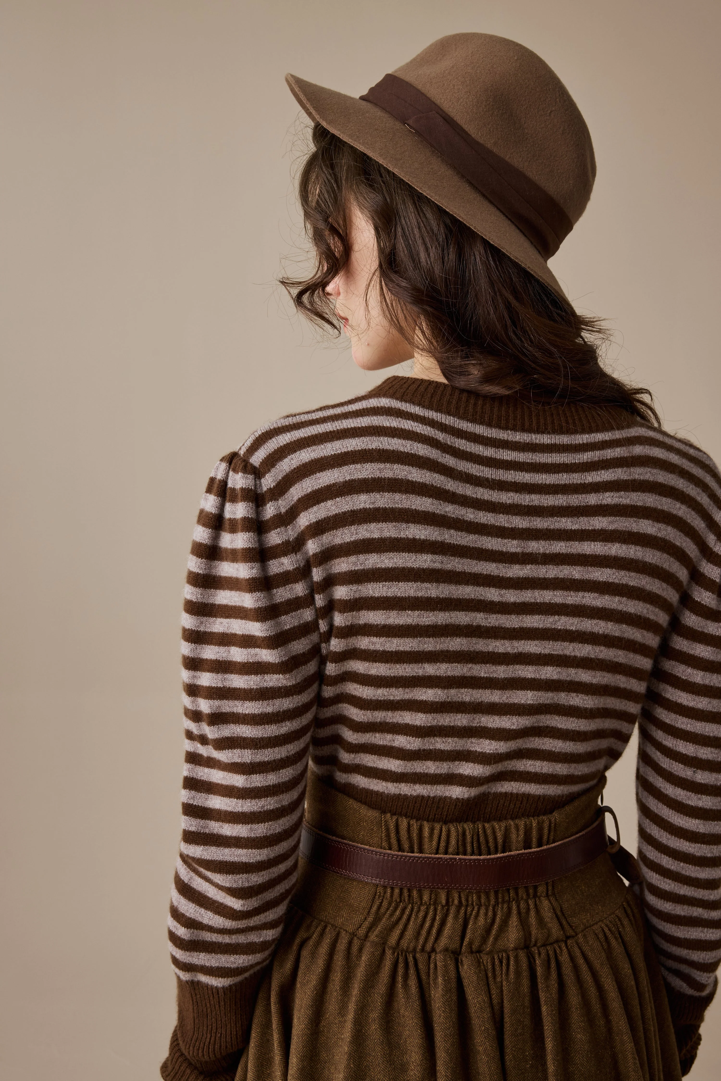 Oxford 13|100% wool classic striped pullover jumper - Image 17