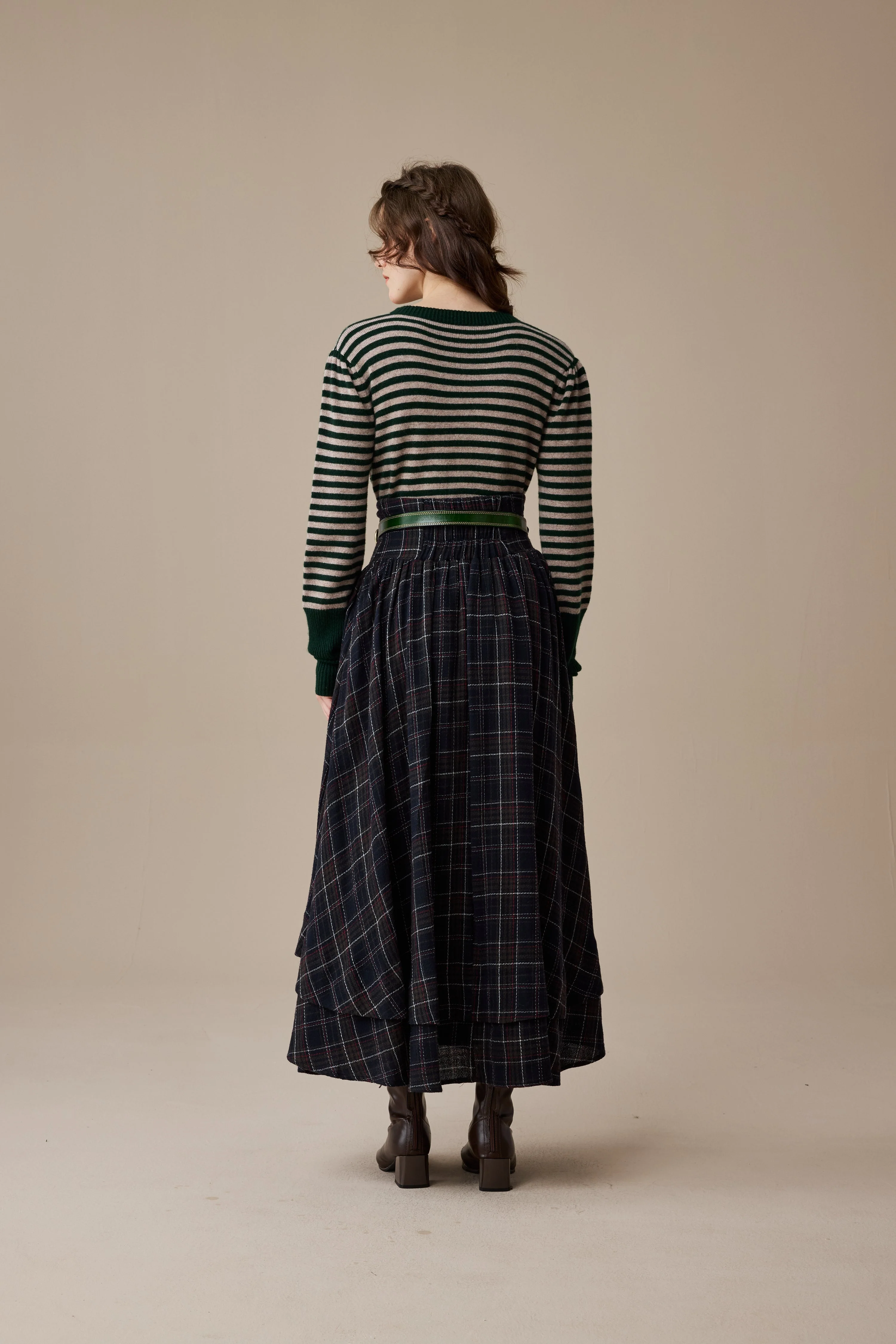 Oxford 13|100% wool classic striped pullover jumper - Image 7