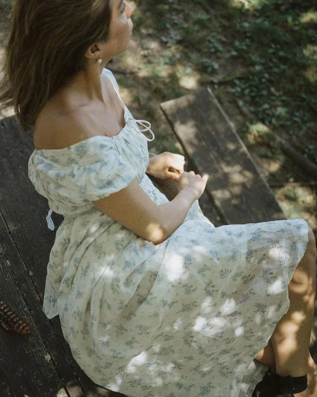BERGAMOTE 20 |Floral Linen Dress - Image 29