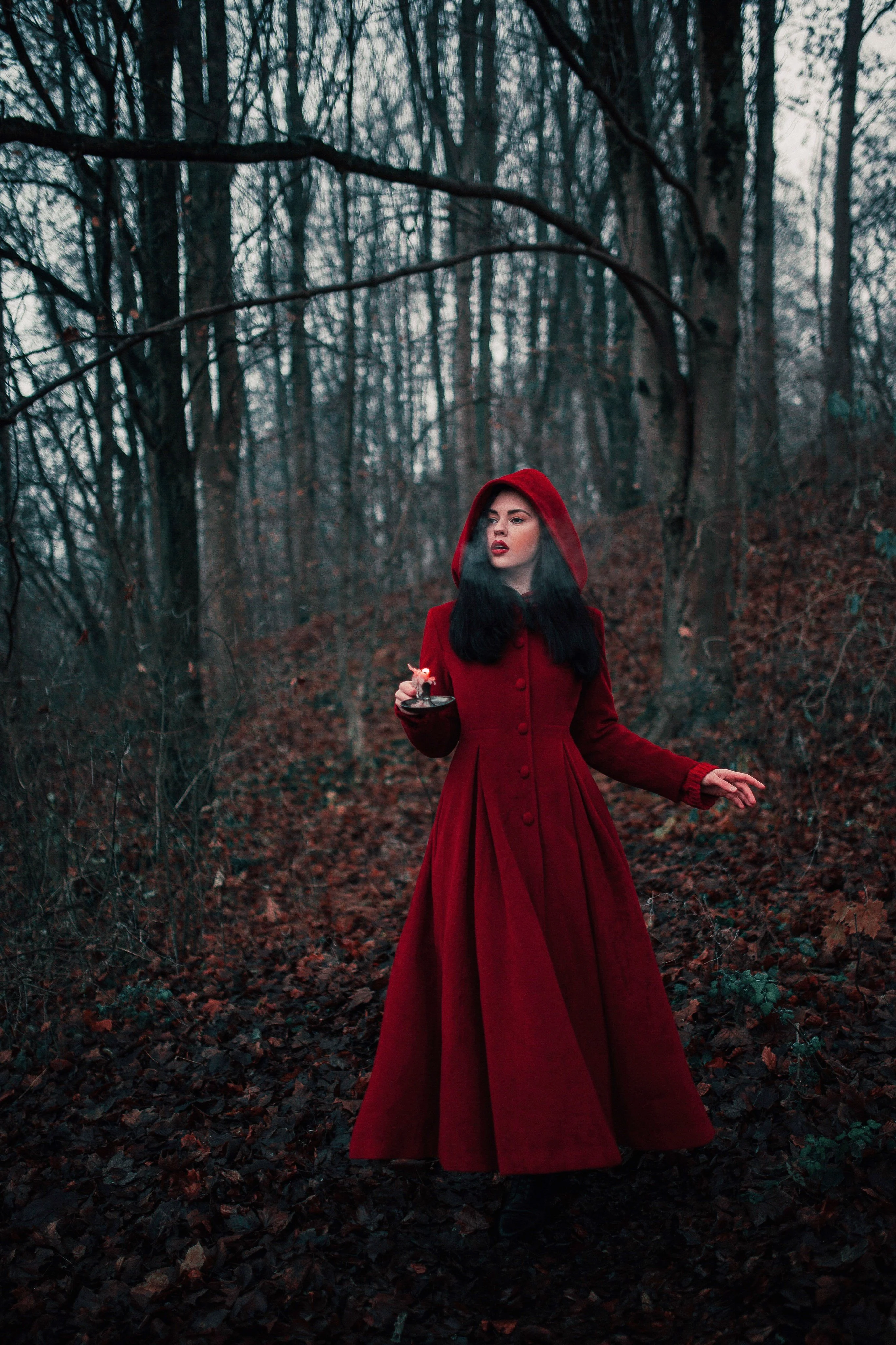 My Fair Lady 26 | Hooded Wool Coat - Image 18