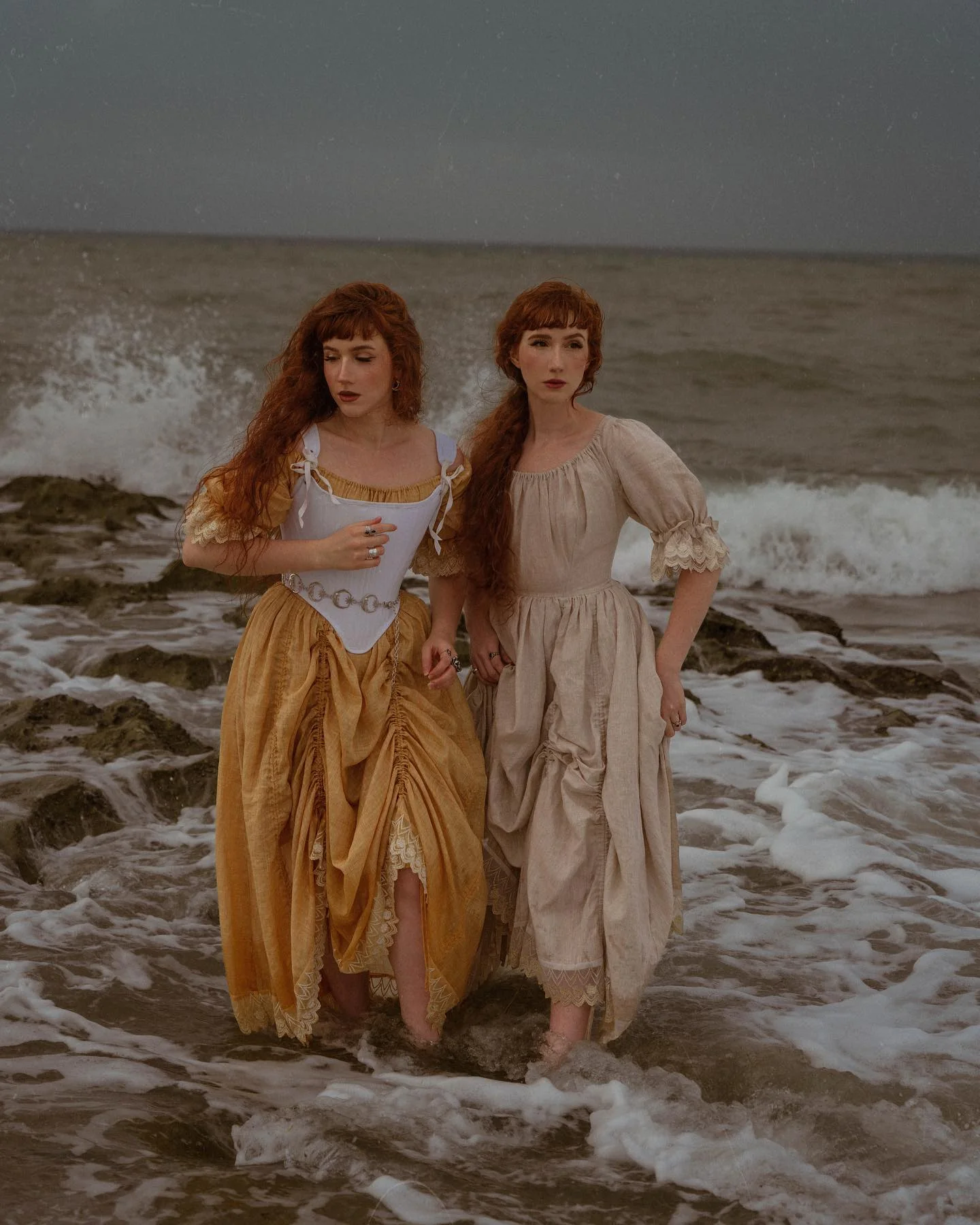 Elowen 27 | Lace Linen dress gown ( 2 way to wear ) - Image 16