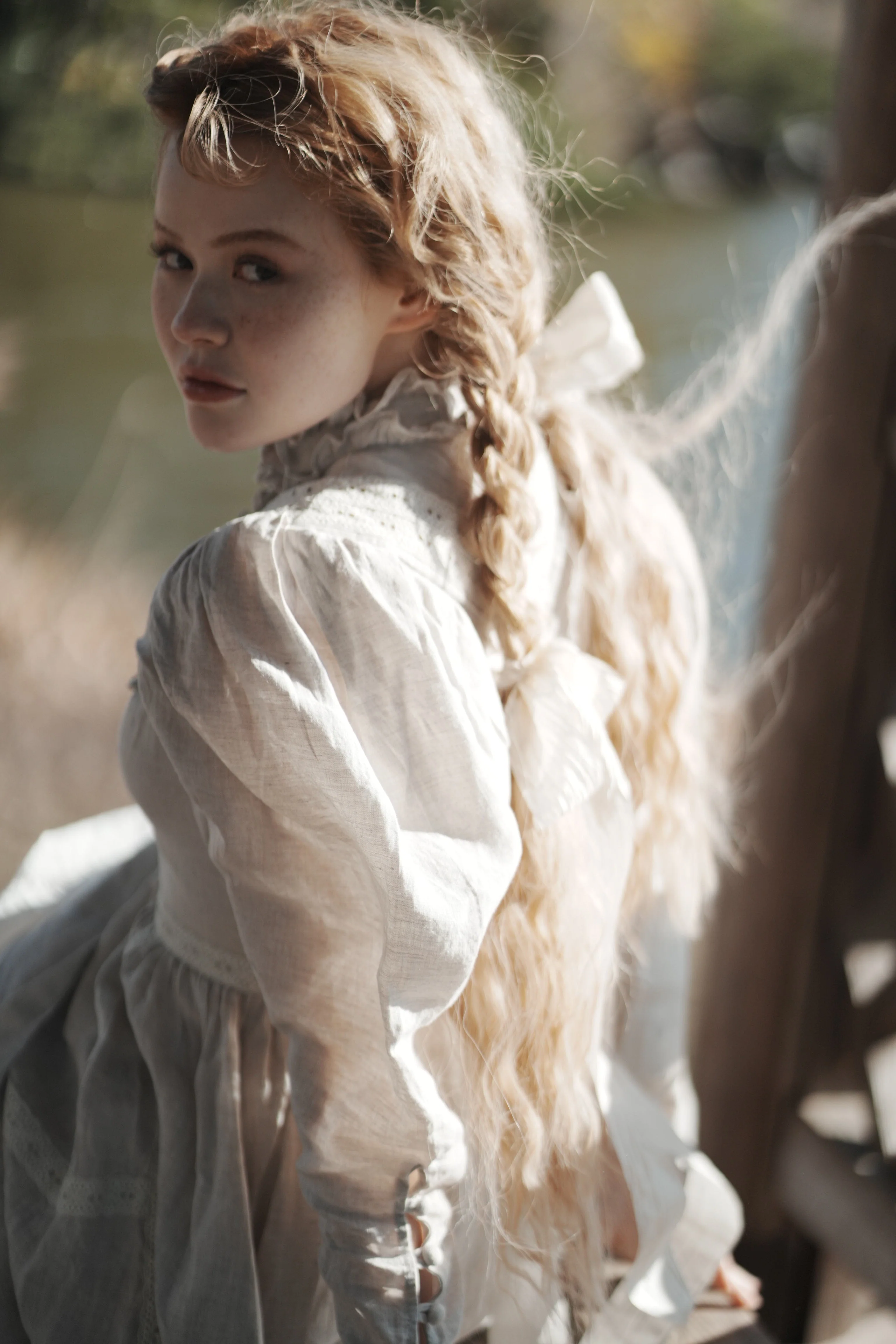 MARY 18 | VINTAGE LINEN DRESS GOWN - Image 25