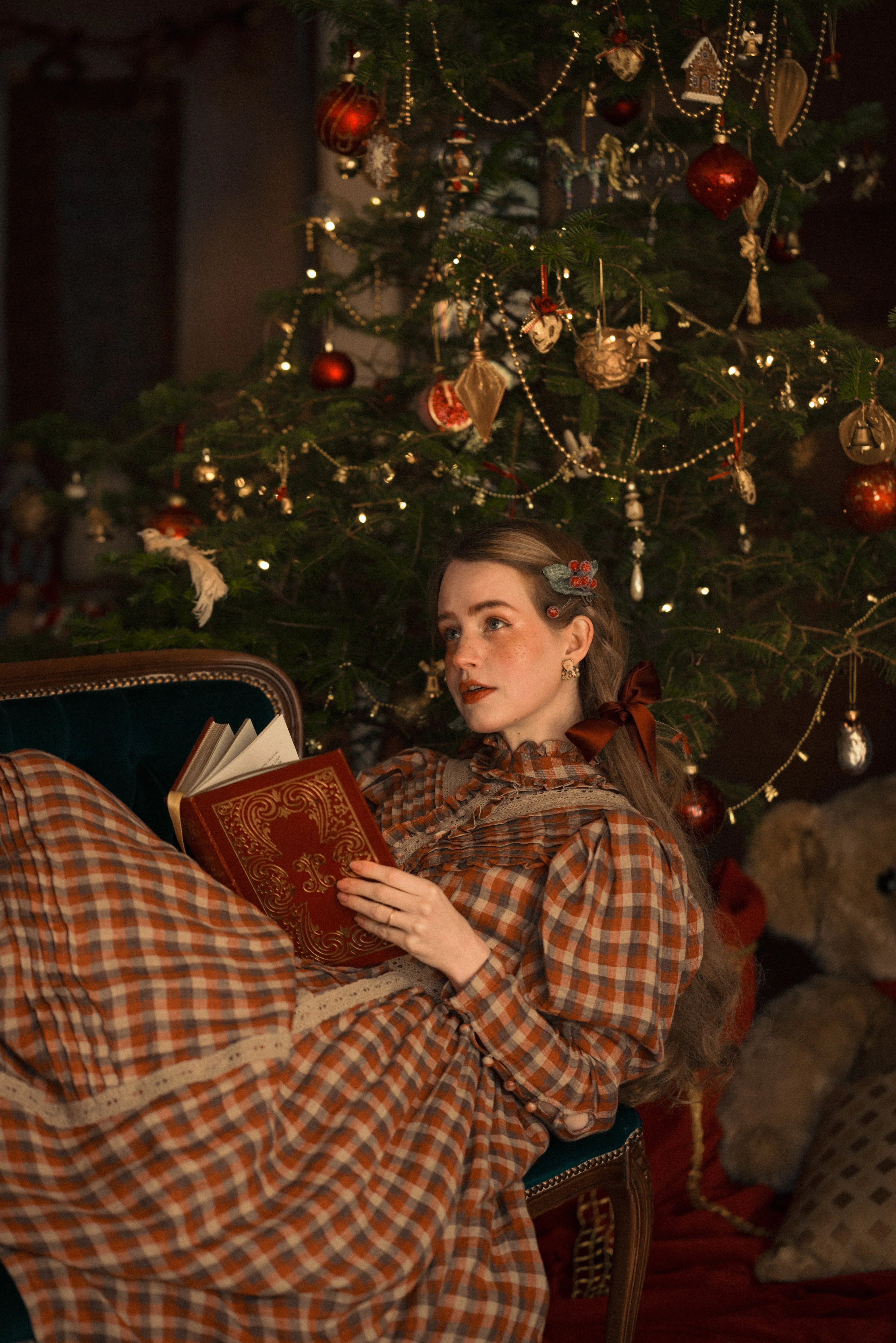 MARY 18 | VINTAGE LINEN DRESS GOWN - Image 33